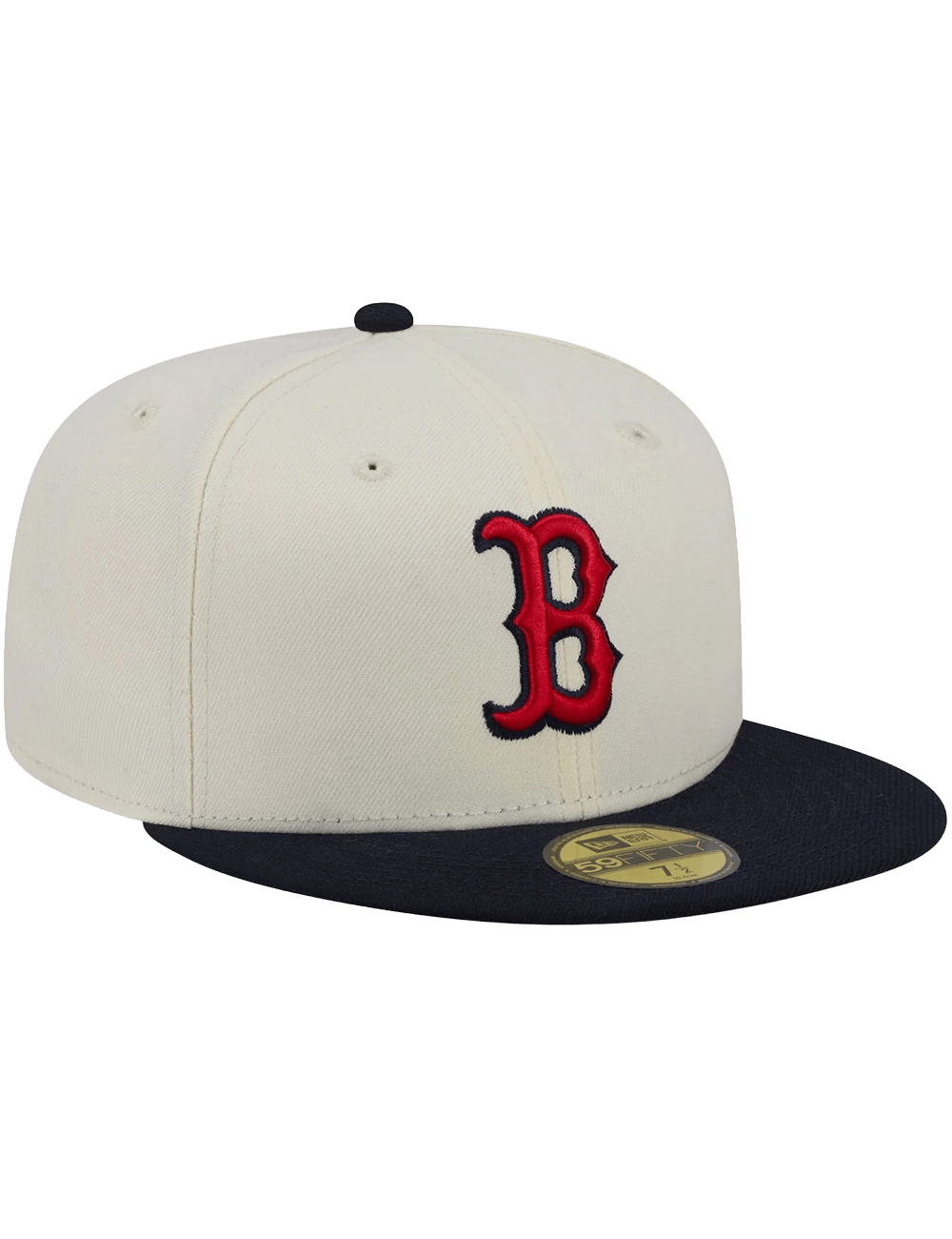 New Era Caps Boston Red Sox New Era MLB Team 2 Tone 59FIFTY Fitted Hat - Chrome