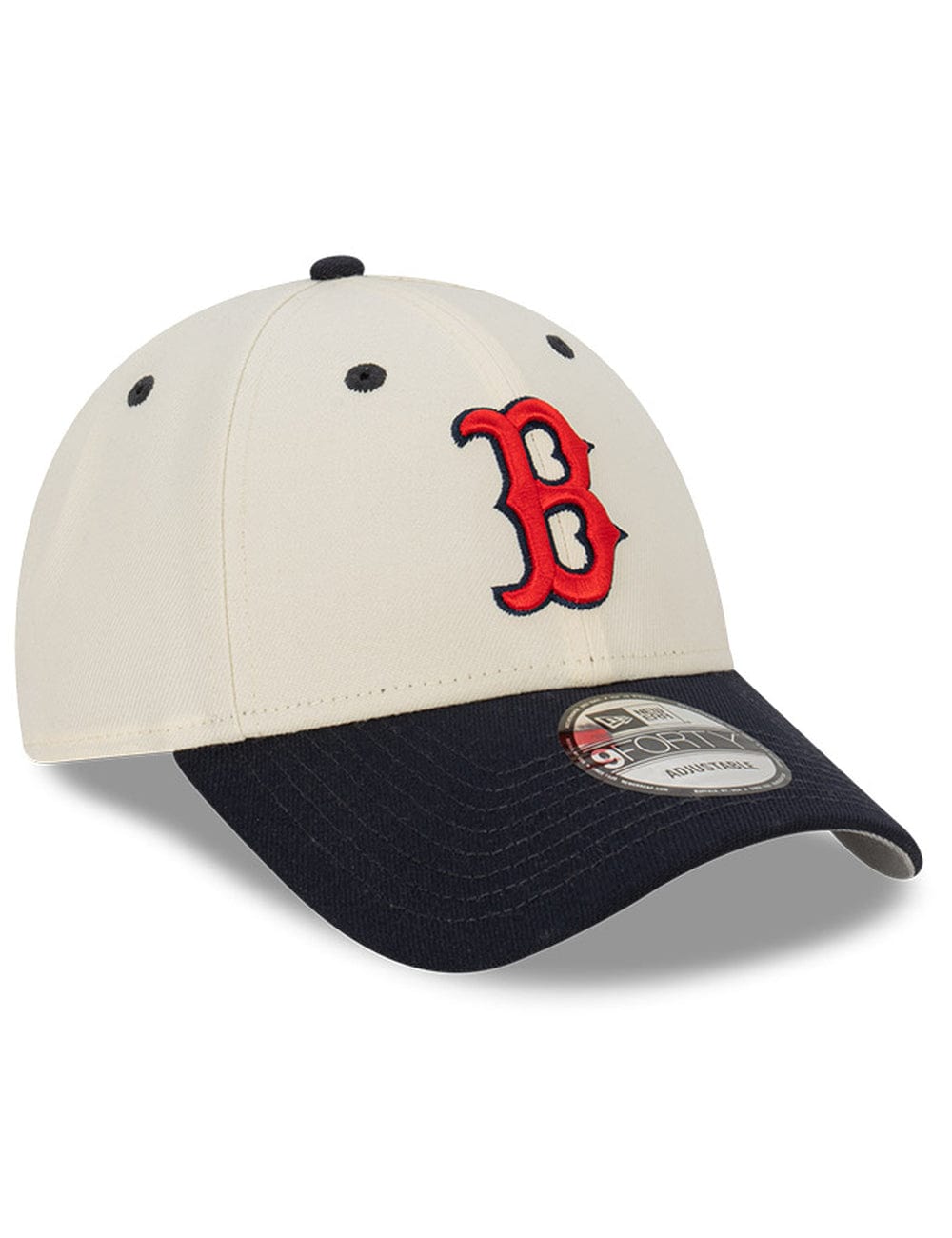 New Era Caps Boston Red Sox New Era MLB Team 2T 9FORTY Snapback Hat - Chrome White