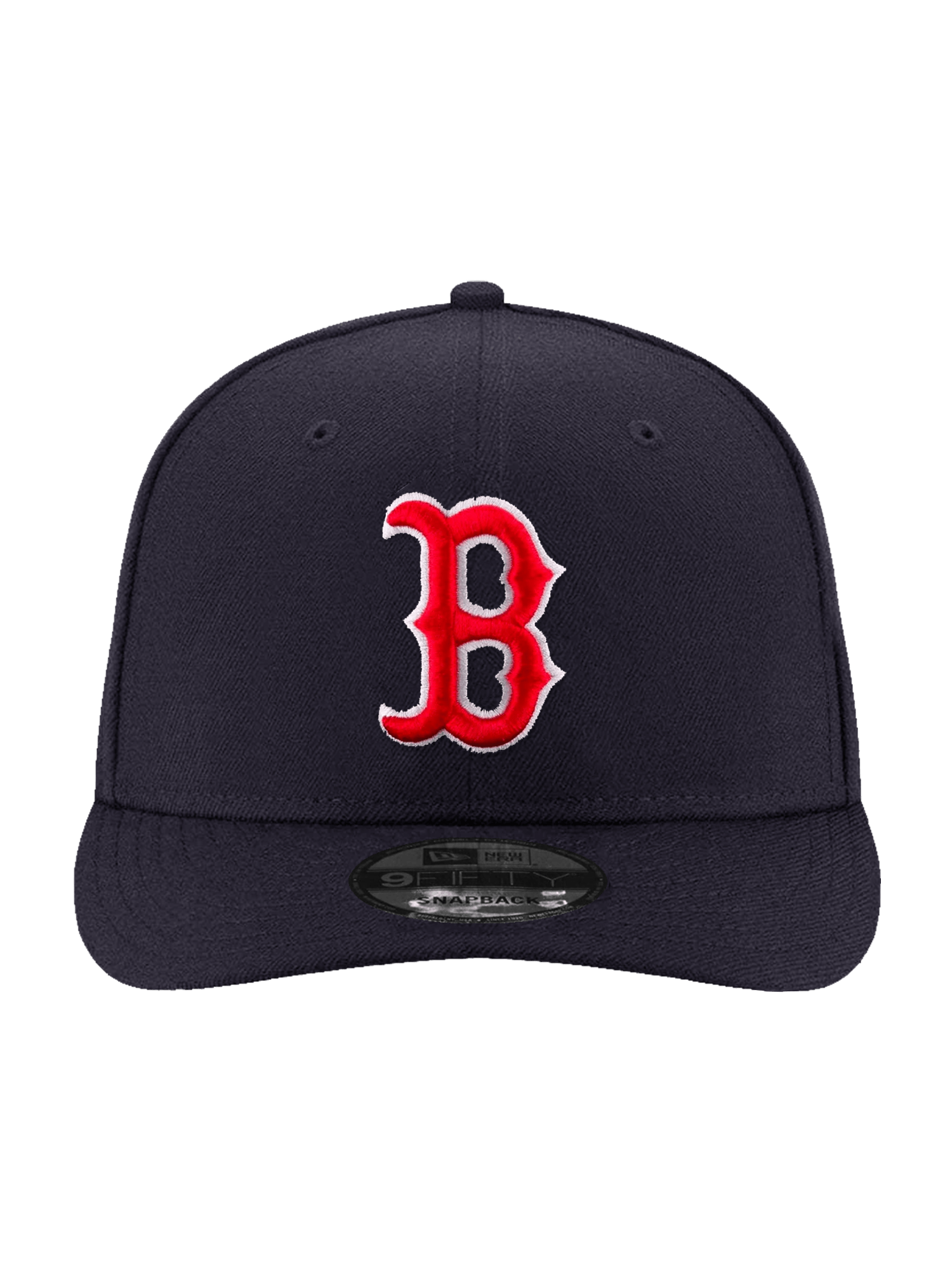 New Era Caps Boston Red Sox New Era MLB Team 9FIFTY Pre-Curved Snapback Hat - Navy