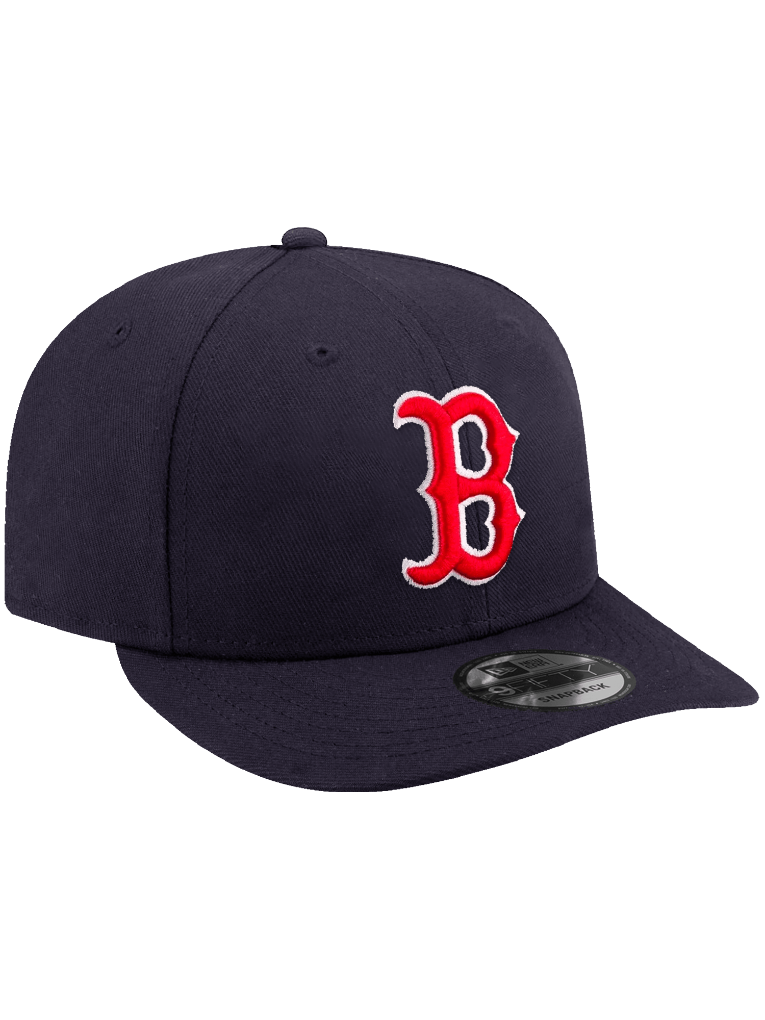 New Era Caps Boston Red Sox New Era MLB Team 9FIFTY Pre-Curved Snapback Hat - Navy