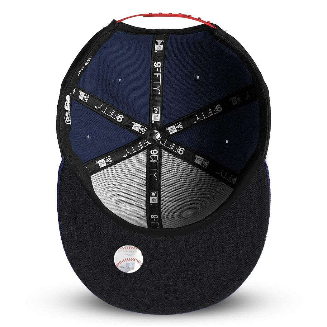 New Era Caps Boston Red Sox New Era MLB Team 9FIFTY Pre-Curved Snapback Hat - Navy