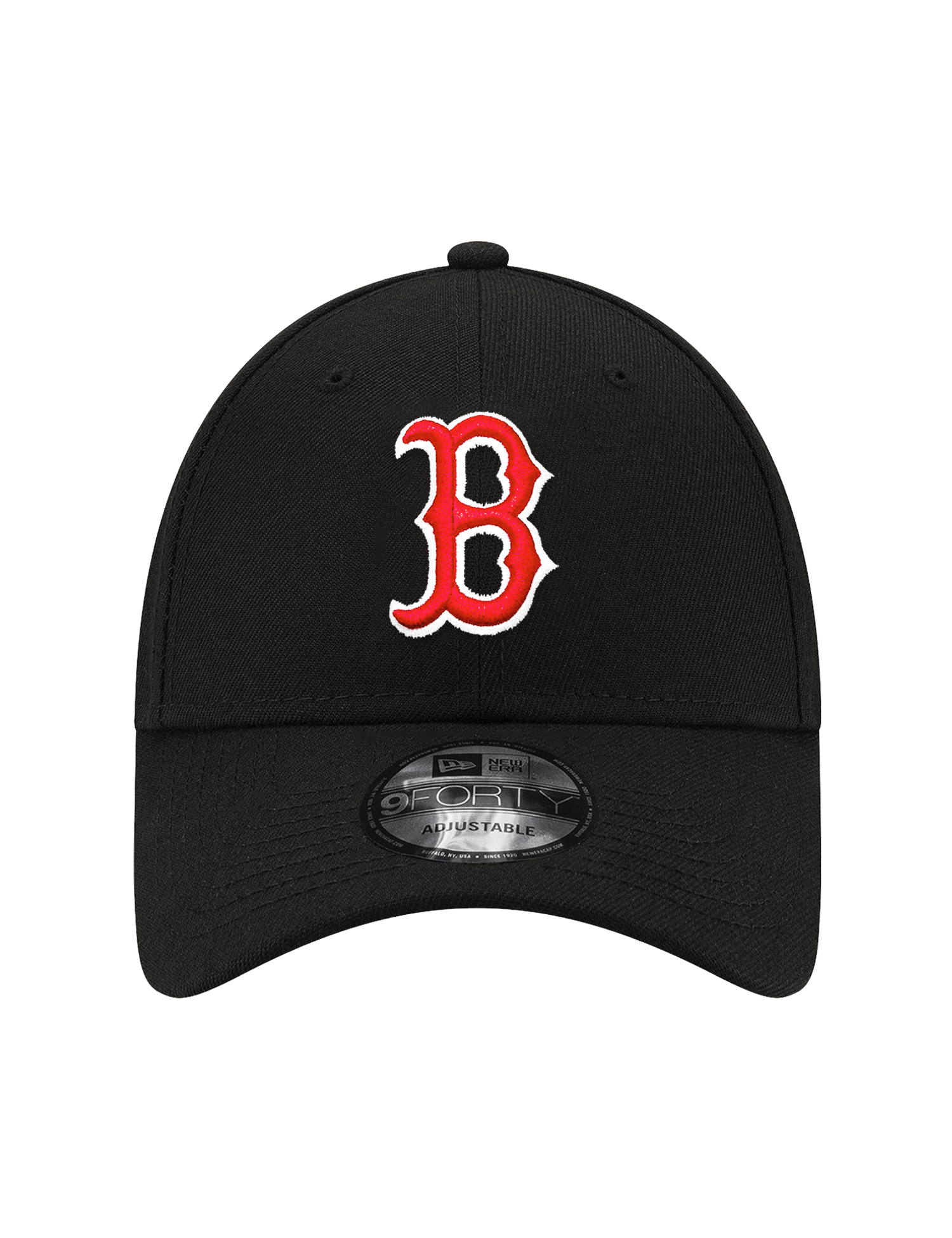 New Era Caps Boston Red Sox New Era MLB Team 9FORTY Strapback Hat - Black