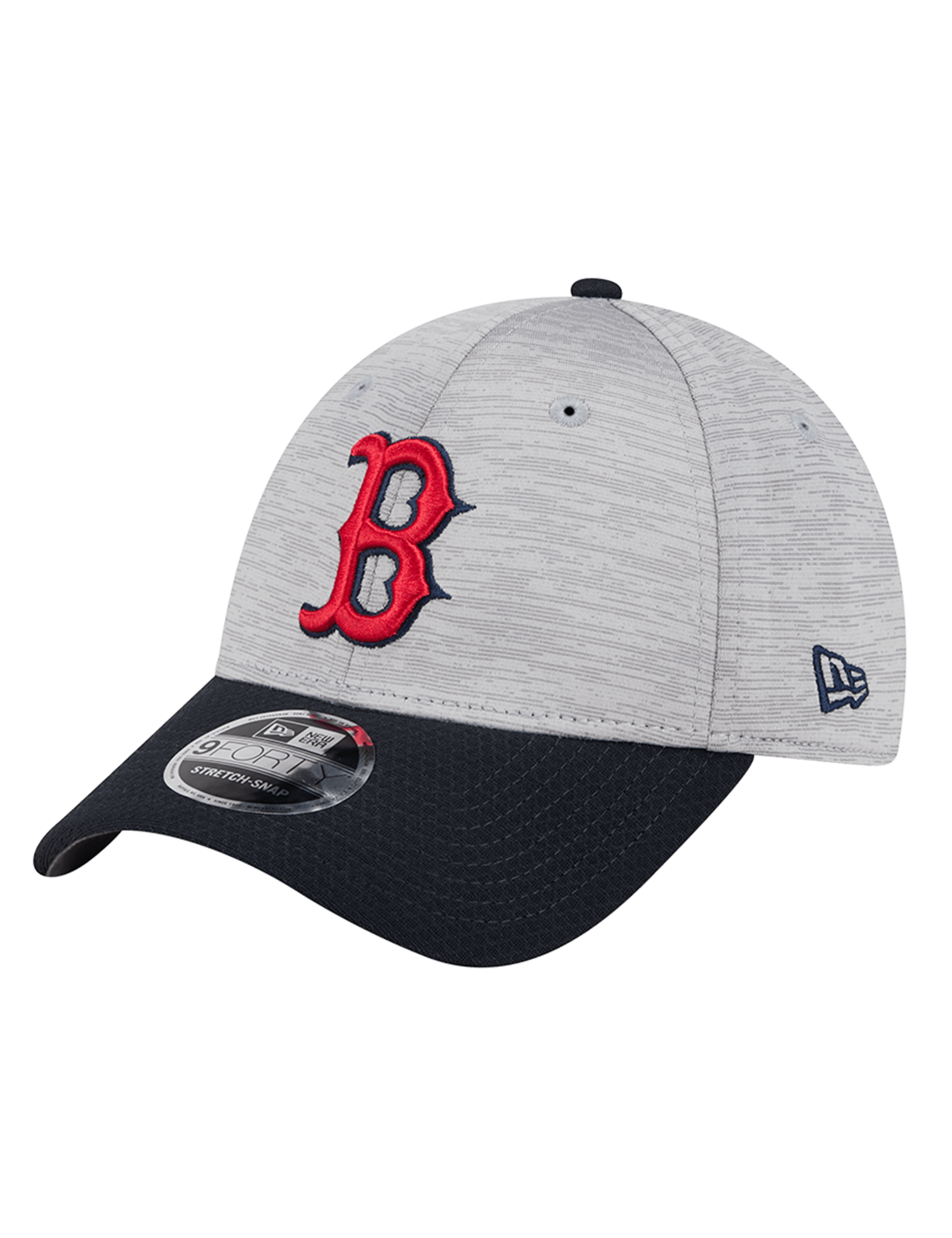 New Era Caps Boston Red Sox New Era MLB Team Active Digi-Tech 9FORTY Snapback Hat - Graphite Grey