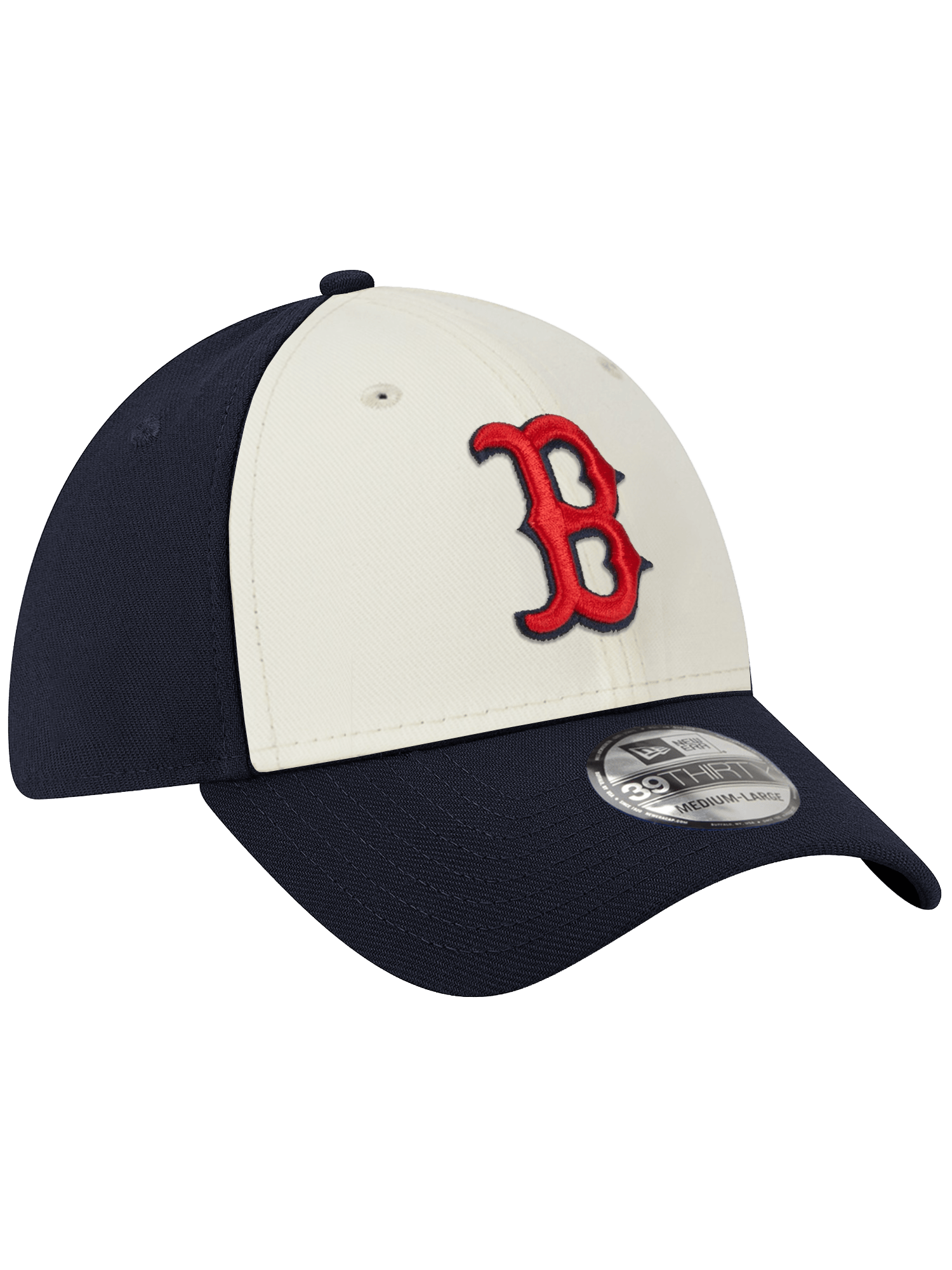 New Era Caps Boston Red Sox New Era MLB Team Chrome 39THIRTY Stretch-Fit Hat