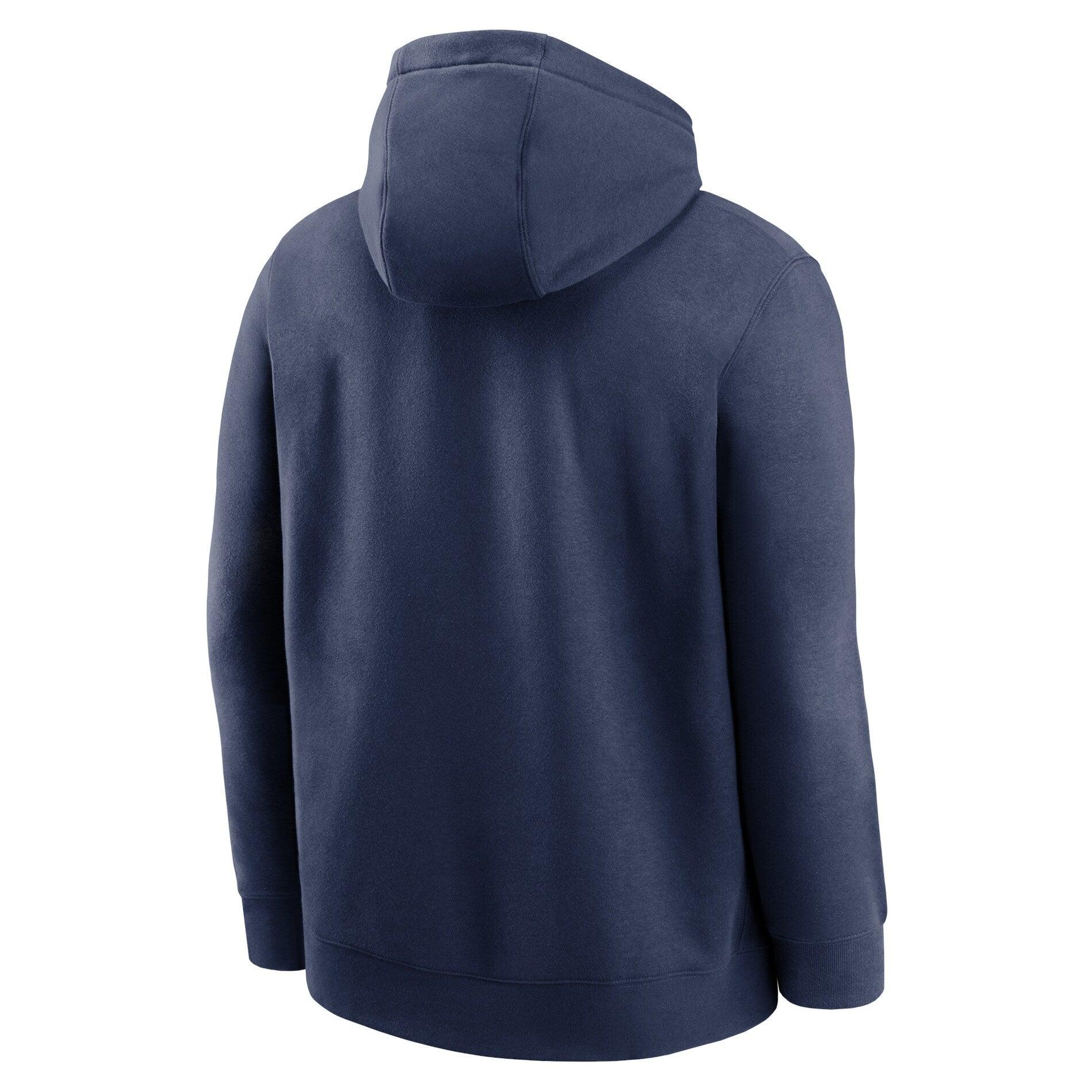 Nike Jumpers Boston Red Sox Nike MLB Club Slack Fleece Hoodie Jumper - Navy
