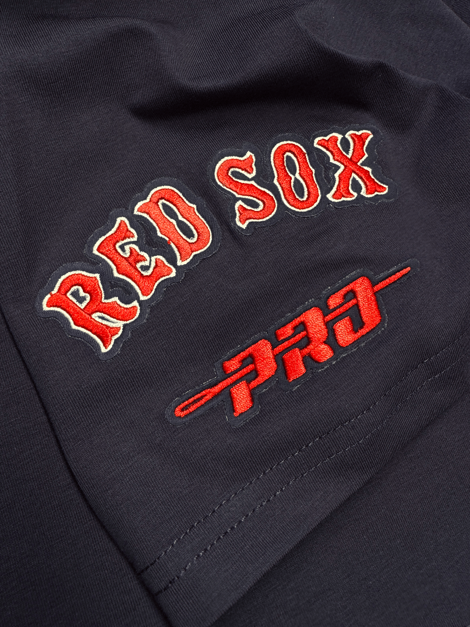 Pro Standard T-Shirts Boston Red Sox Pro Standard MLB City Arch Premium Flex T-Shirt - Navy