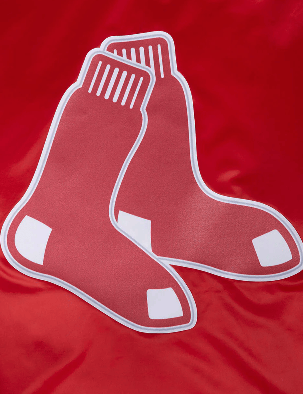 Pro Standard Jackets Boston Red Sox Pro Standard MLB Script Tail Lightweight Satin Jacket - Red