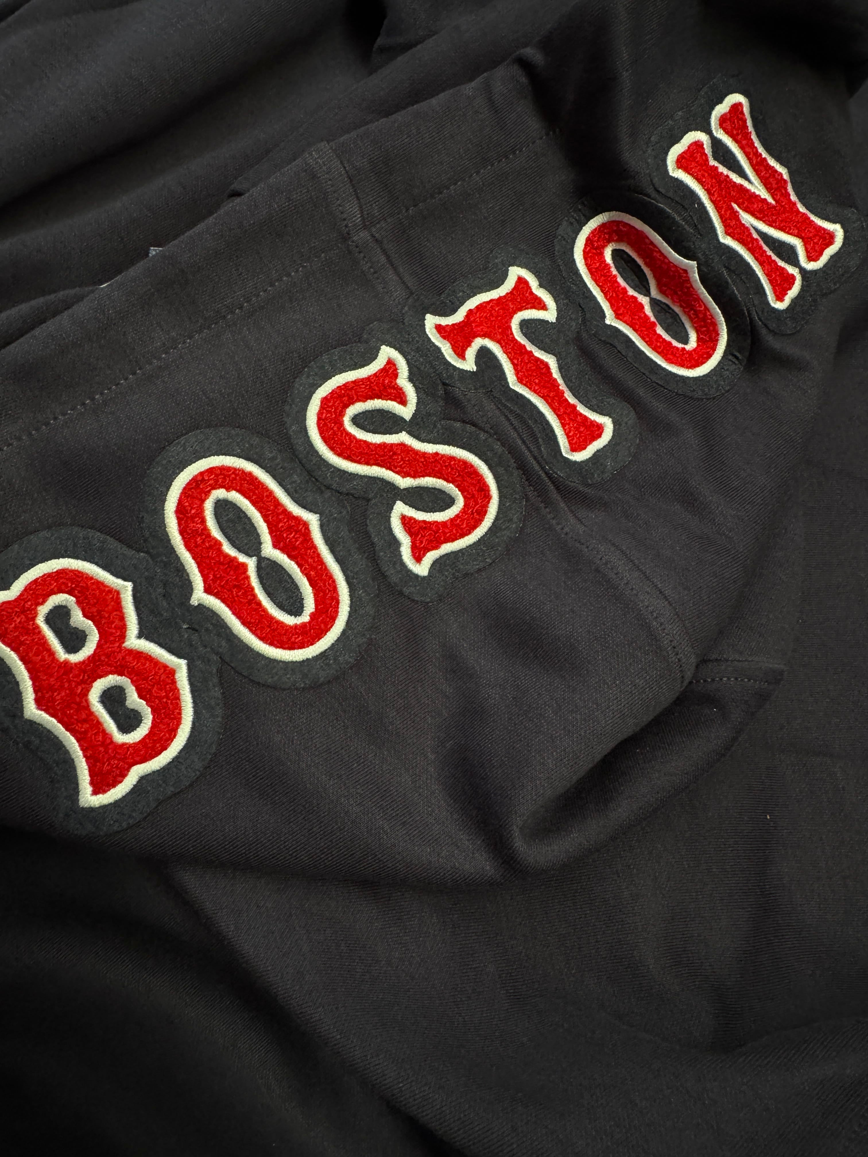 Pro Standard Jumpers Boston Red Sox Pro Standard MLB Team Chenille Flex Hoodie Jumper - Navy