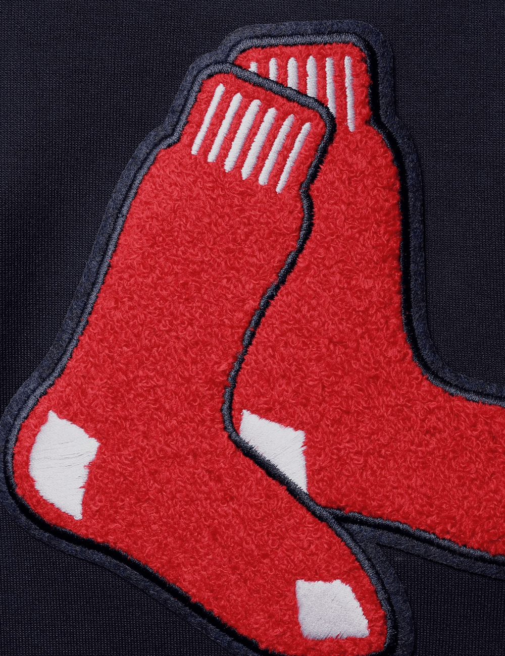 Pro Standard Jumpers Boston Red Sox Pro Standard MLB Team Chenille Flex Hoodie Jumper - Navy