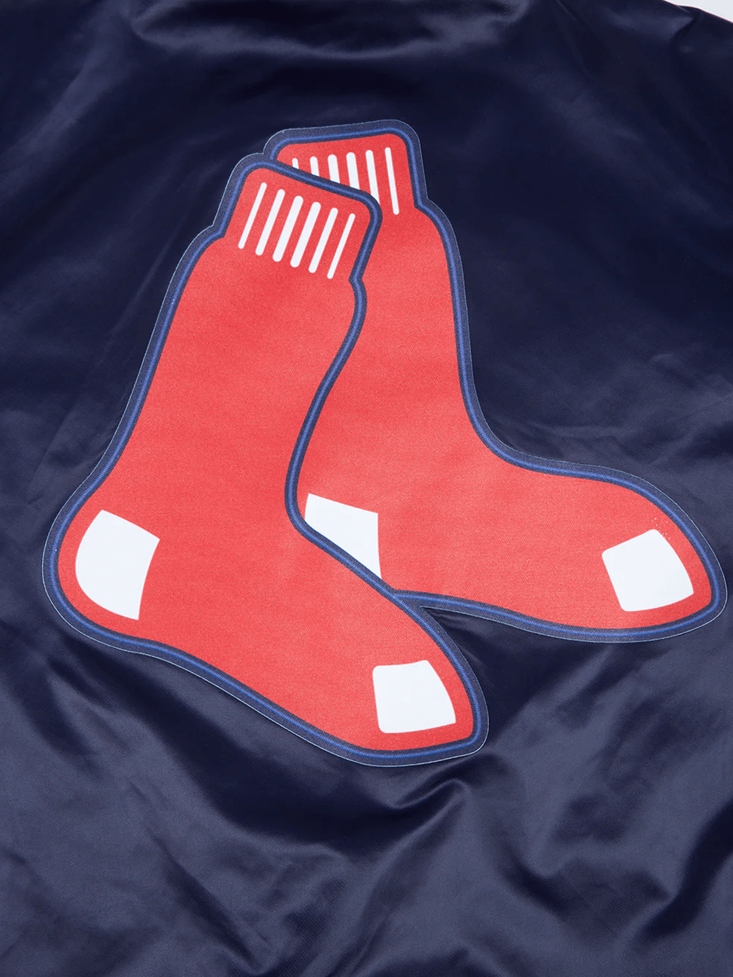 Pro Standard Jackets Boston Red Sox Pro Standard MLB Team Classic Satin Button Jacket - Navy