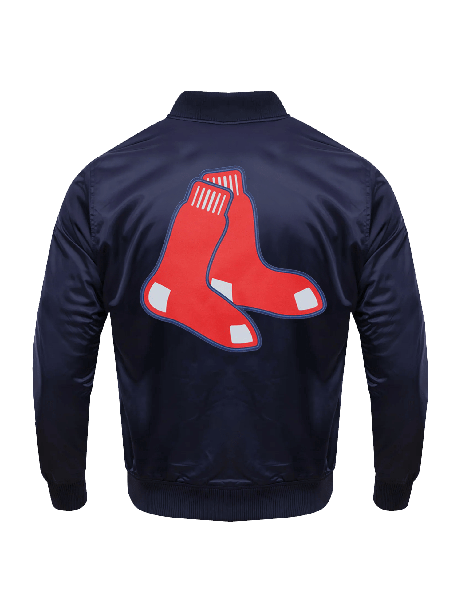 Pro Standard Jackets Boston Red Sox Pro Standard MLB Team Classic Satin Button Jacket - Navy