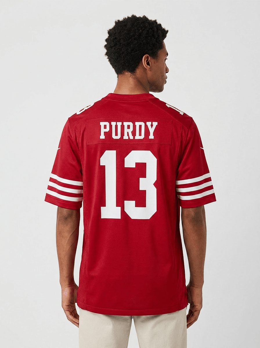 Nike Jerseys Brock Purdy San Francisco 49ers Nike NFL Game Jersey - Red