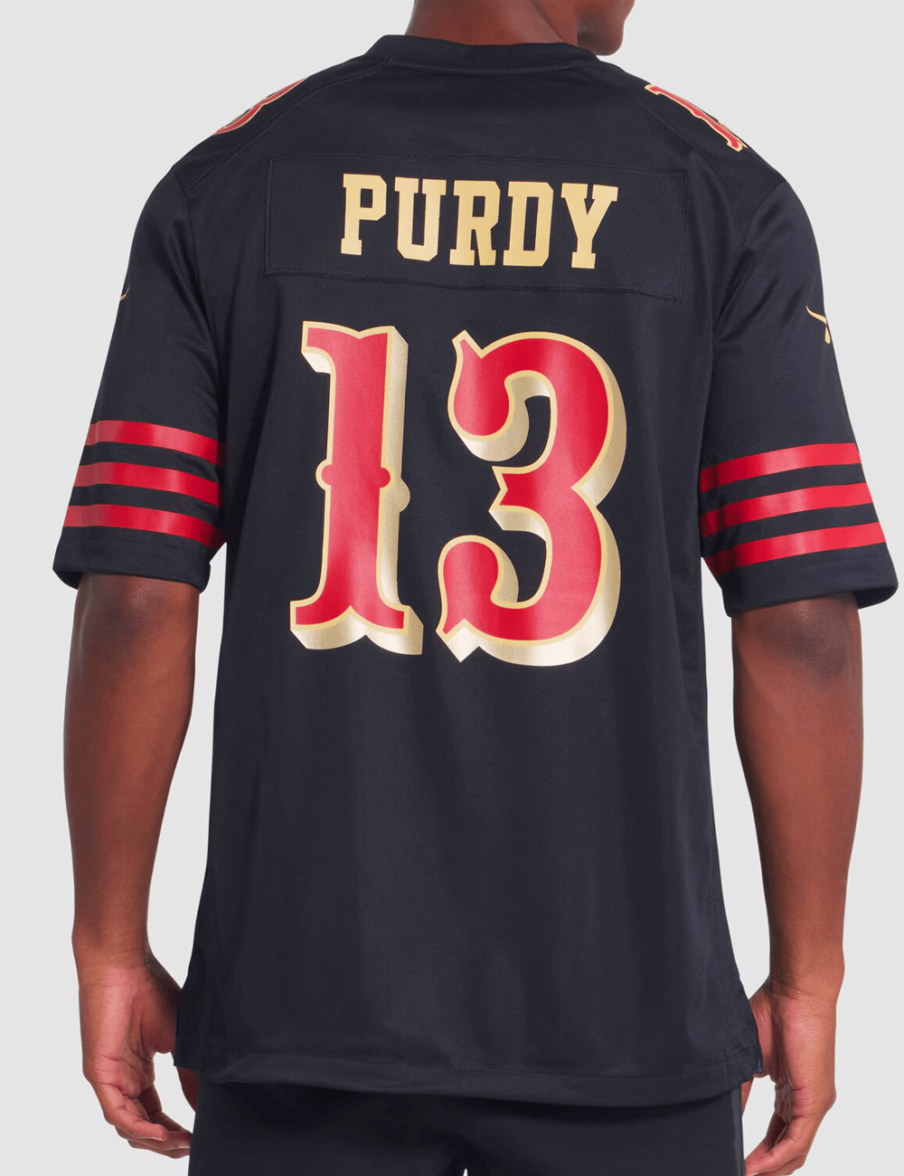 Nike Jerseys Brock Purdy San Francisco 49ers Nike NFL Rivalries Game Jersey - Black