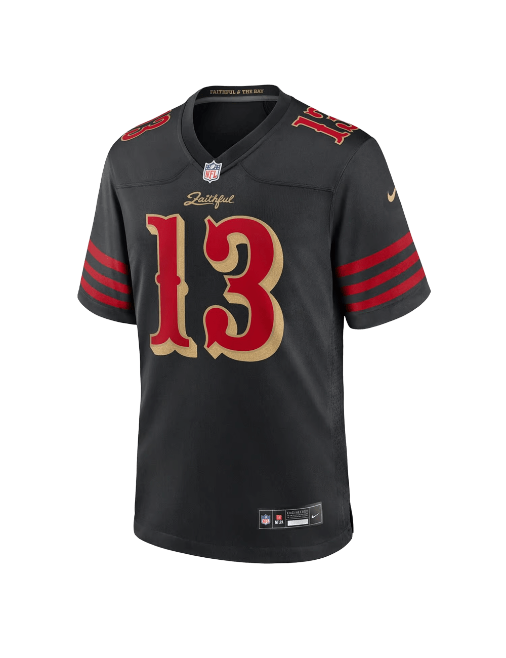 Nike Jerseys Brock Purdy San Francisco 49ers Nike NFL Rivalries Game Jersey - Black
