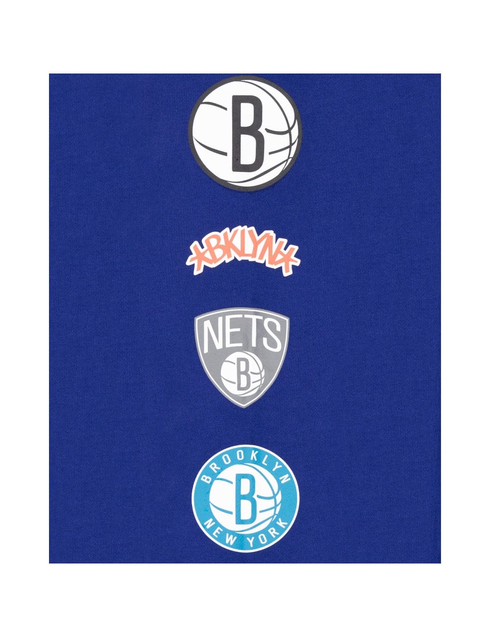 New Era Jumpers Brooklyn Nets New Era NBA 24 City Edition Hoodie Jumper - Blue