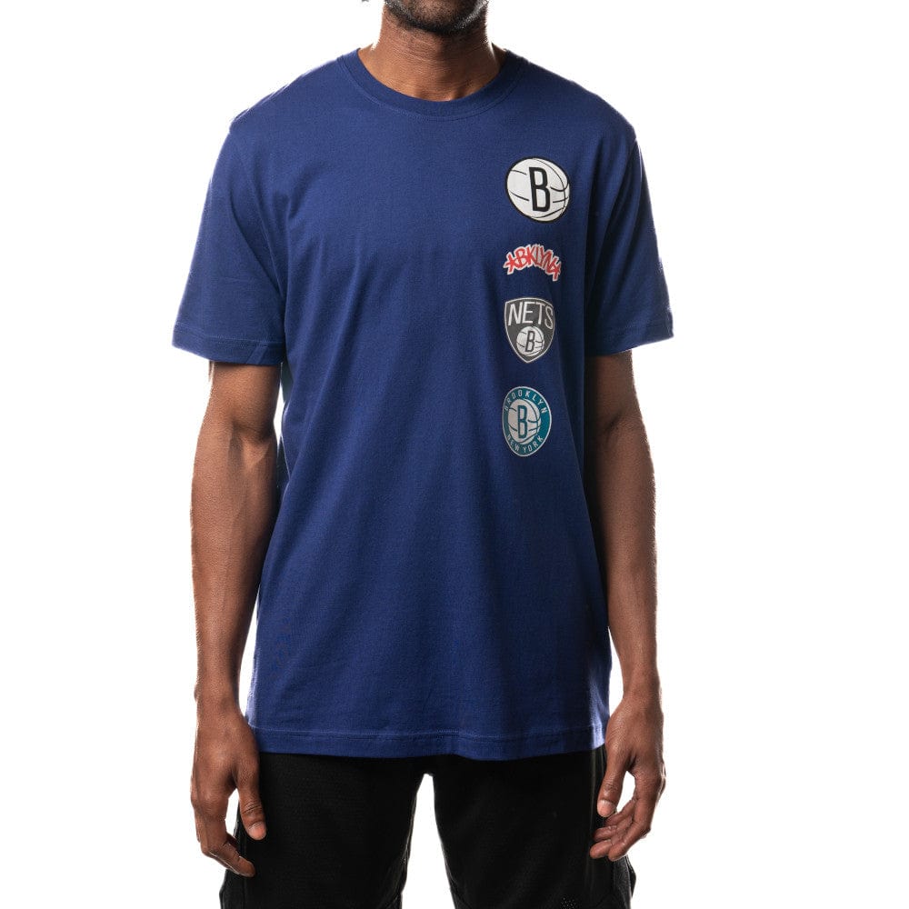 New Era T-Shirts Brooklyn Nets New Era NBA 24 City Edition T-Shirt - Blue