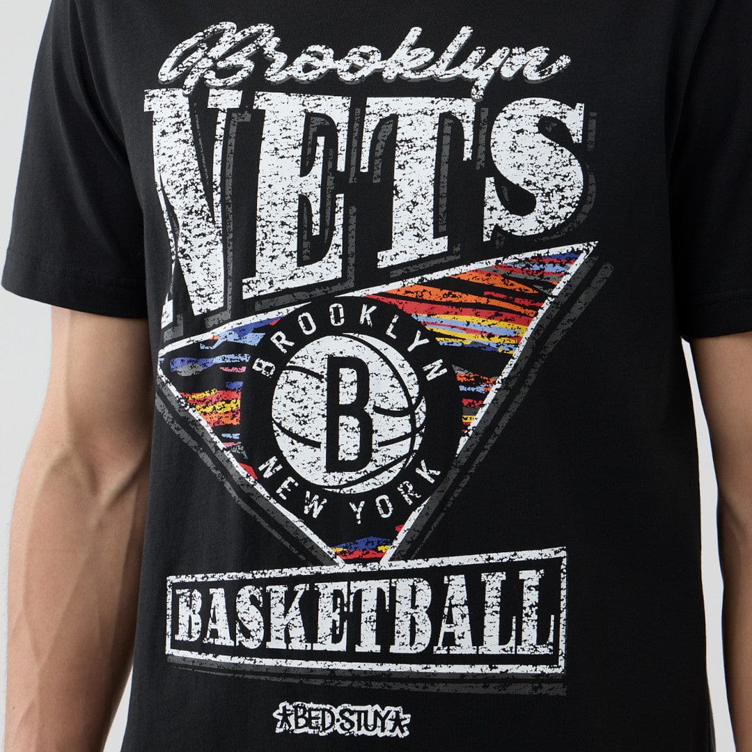New Era T-Shirts Brooklyn Nets New Era NBA 25-26 City Edition Distressed T-Shirt