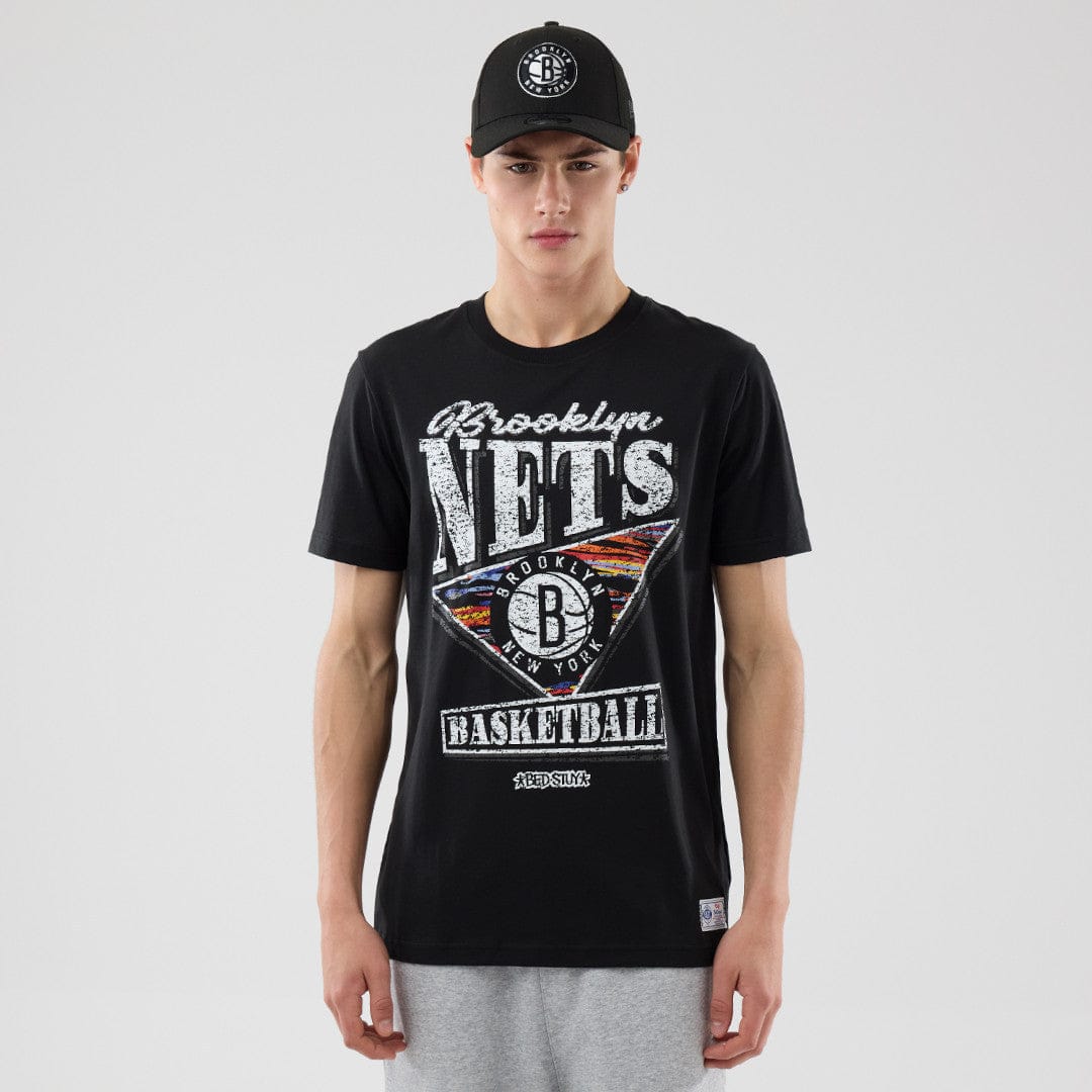 New Era T-Shirts Brooklyn Nets New Era NBA 25-26 City Edition Distressed T-Shirt