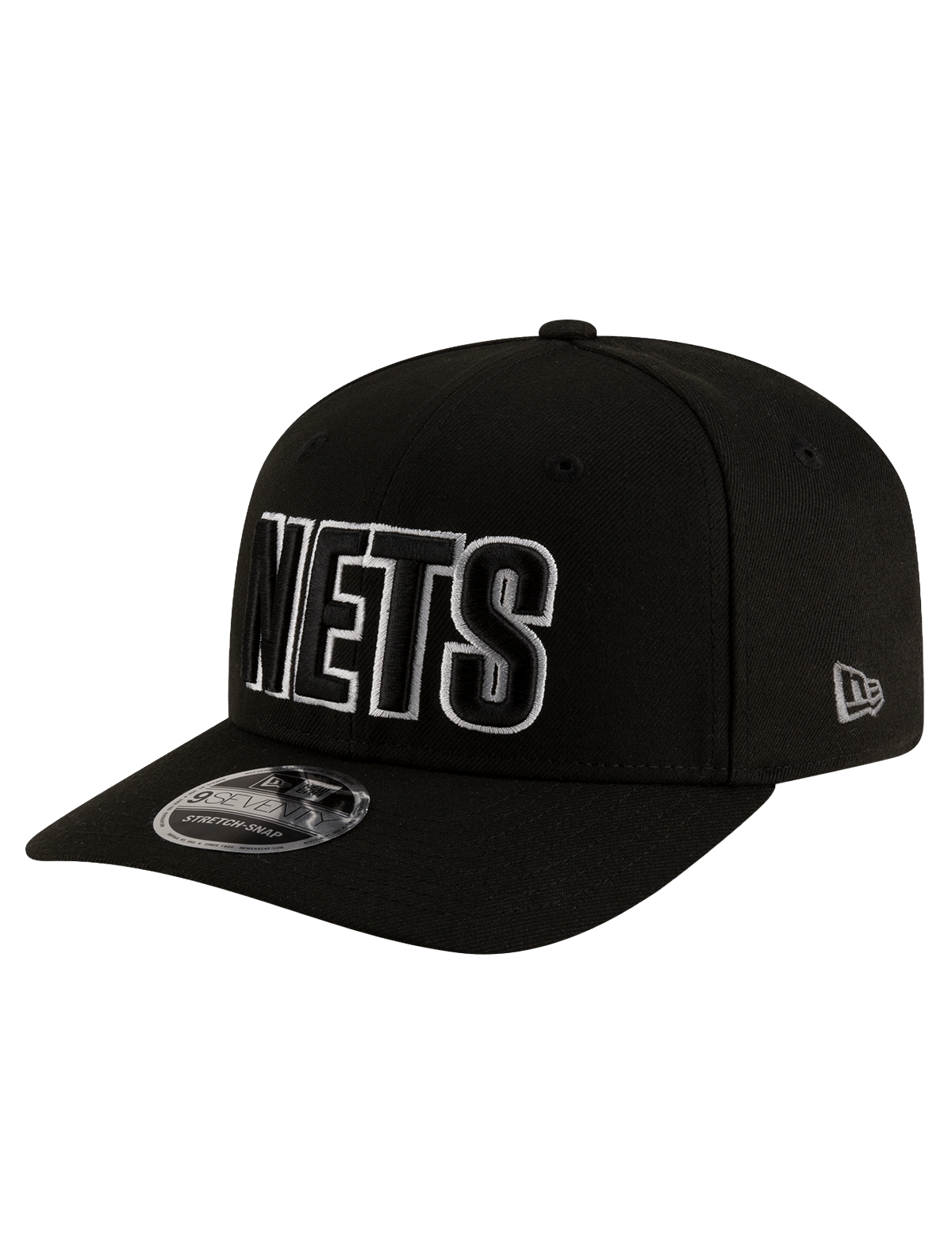 New Era Caps Brooklyn Nets New Era NBA Statement 9SEVENTY Stretch-Snapback Hat