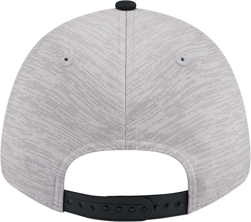 New Era Caps Brooklyn Nets New Era NBA Team Active Digi-Tech 9FORTY Snapback Hat - Graphite Grey
