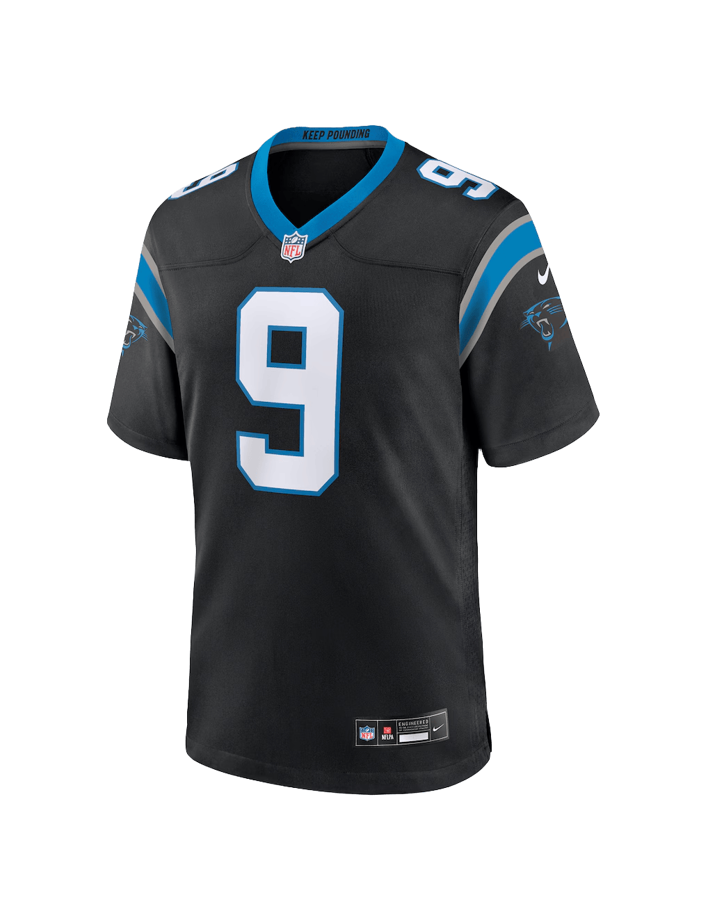 Nike Jerseys Bryce Young Carolina Panthers Nike NFL Game Jersey - Black