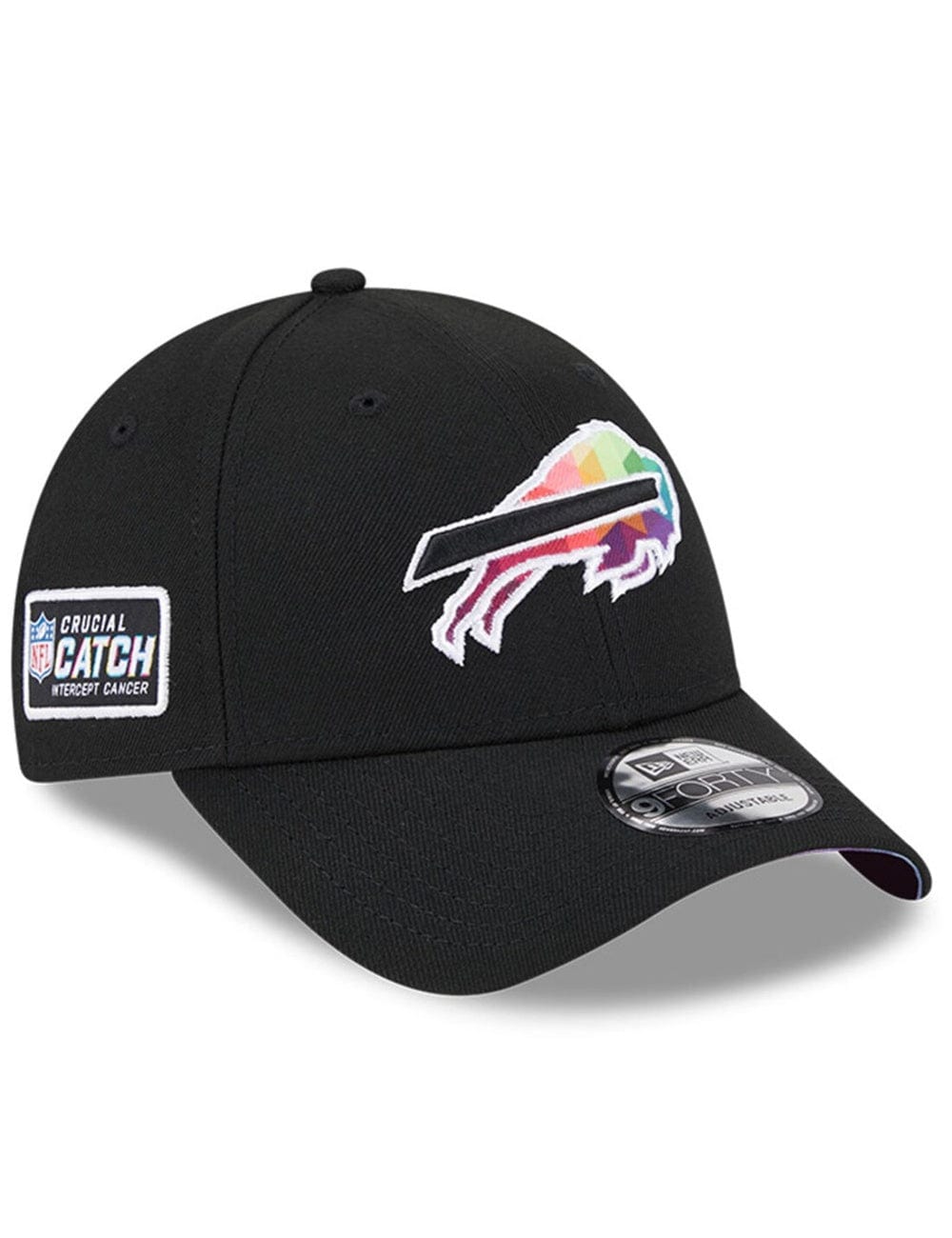 New Era Caps Buffalo Bills New Era NFL 23 Crucial Catch 9FORTY Snapback Hat - Black