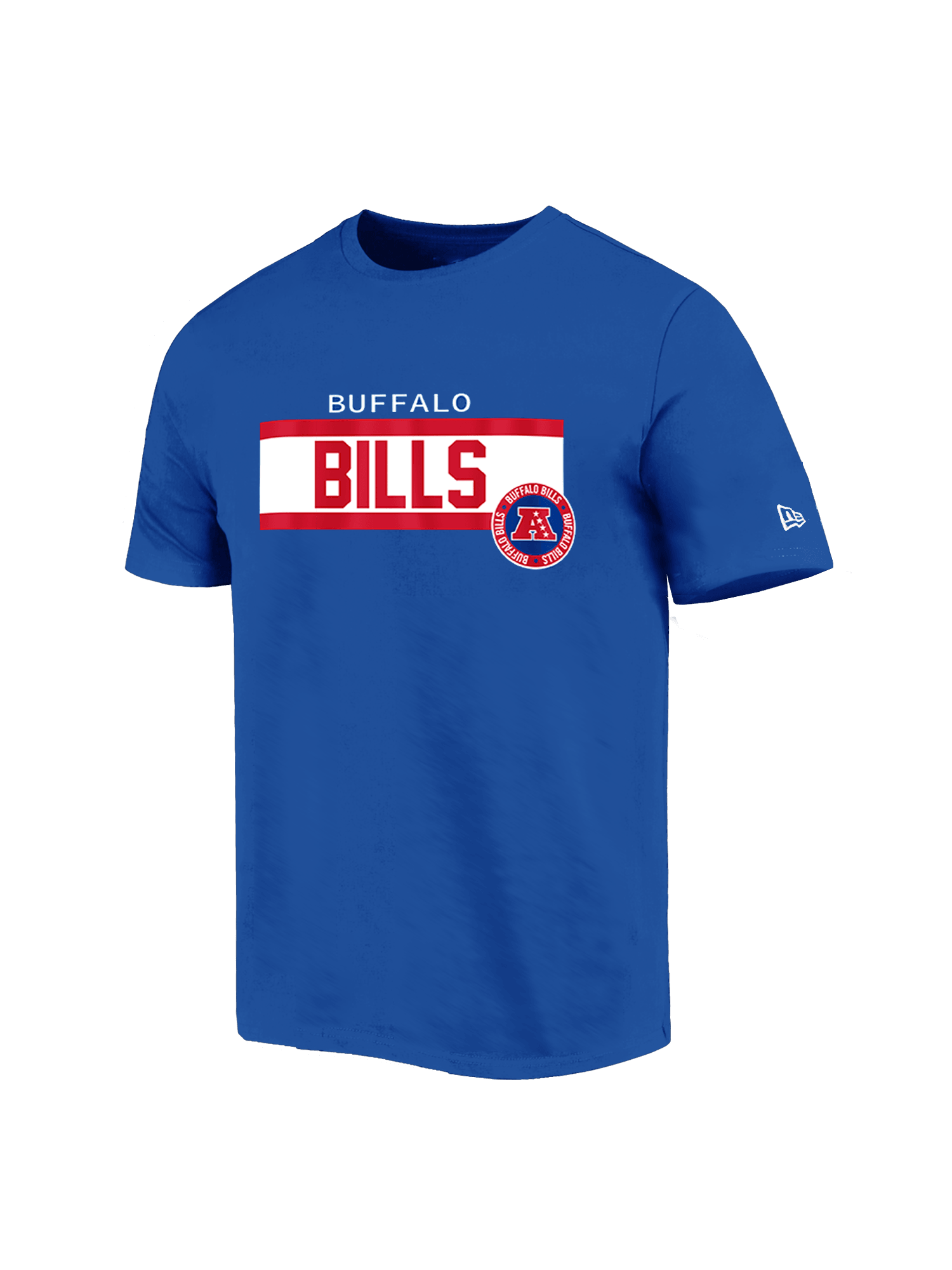New Era T-Shirts Buffalo Bills New Era NFL 24 Sideline T-Shirt - Blue