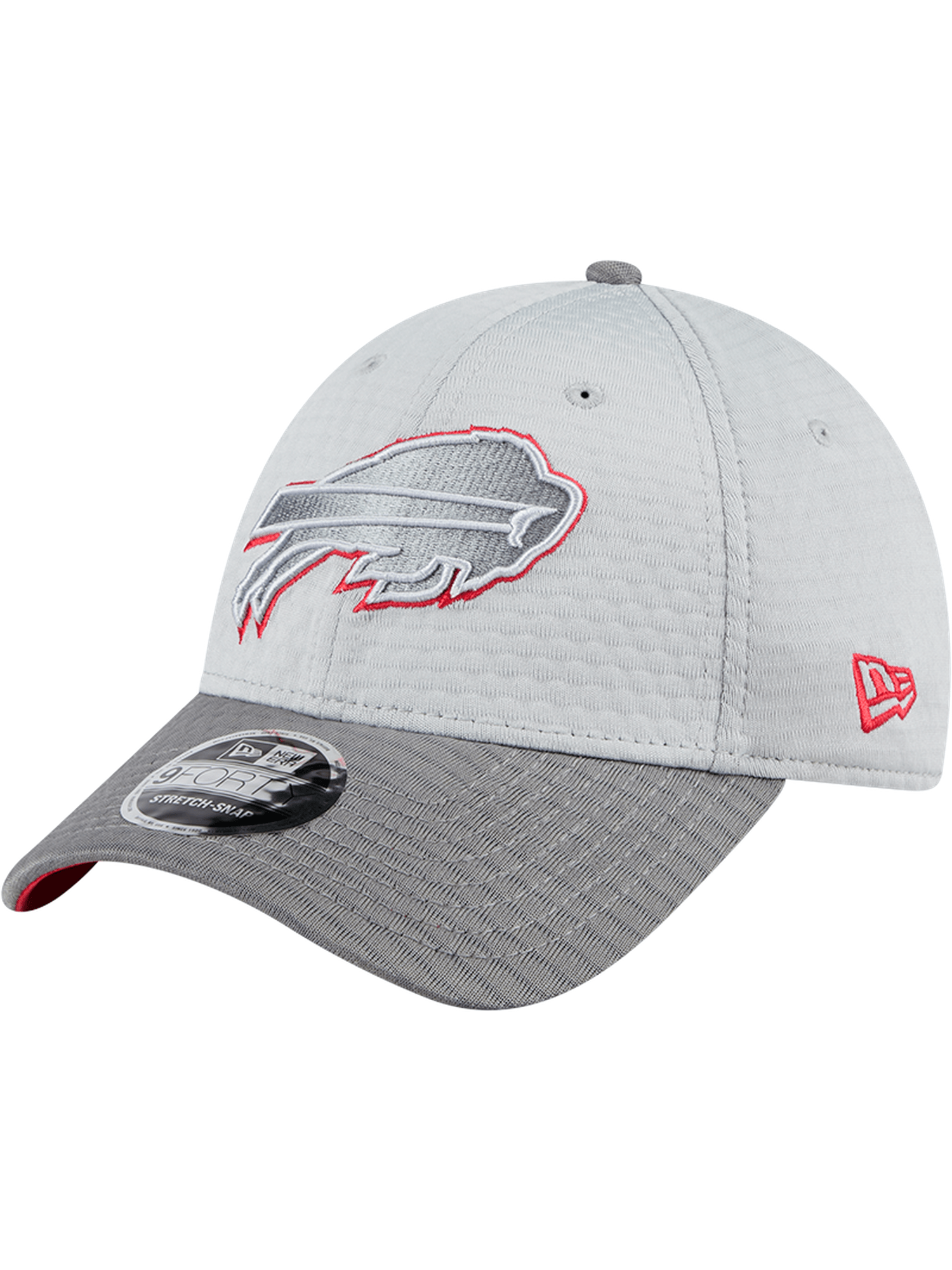 New Era Caps Buffalo Bills New Era NFL 24 Training 9FORTY Stretch-Snapback Hat - Grey