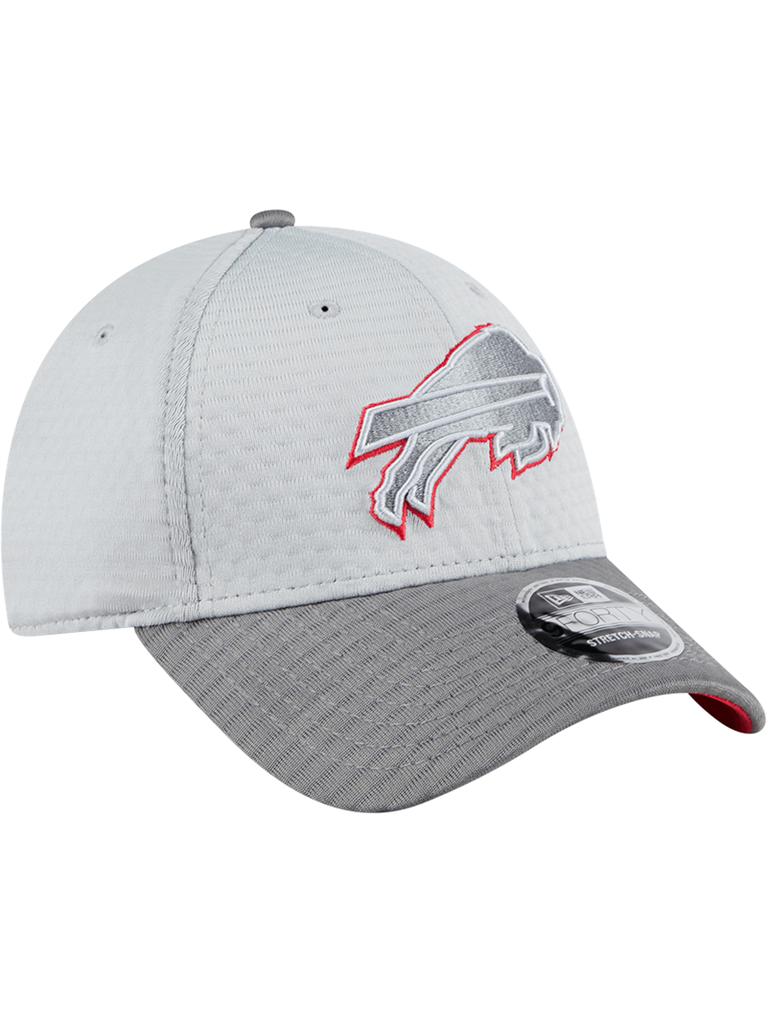 New Era Caps Buffalo Bills New Era NFL 24 Training 9FORTY Stretch-Snapback Hat - Grey