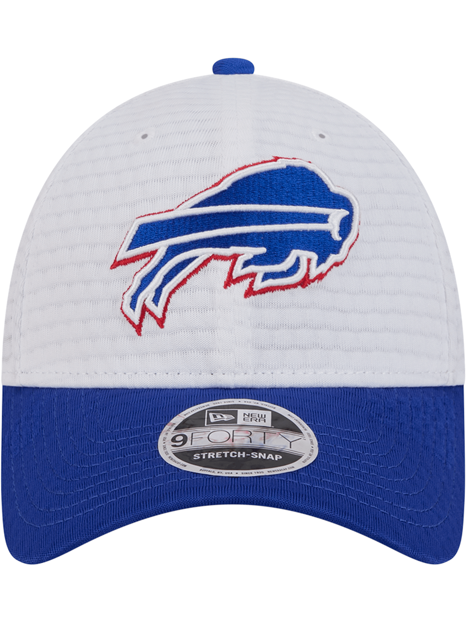 New Era Caps Buffalo Bills New Era NFL 24 Training 9FORTY Stretch-Snapback Hat - White
