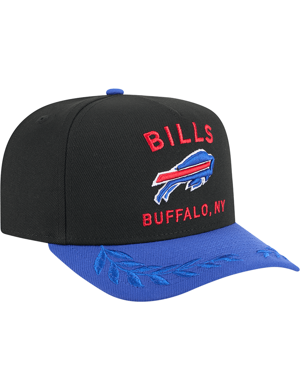 New Era Caps Buffalo Bills New Era NFL 25 Draft Pre-Curved 9FIFTY A-Frame Snapback Hat - Black