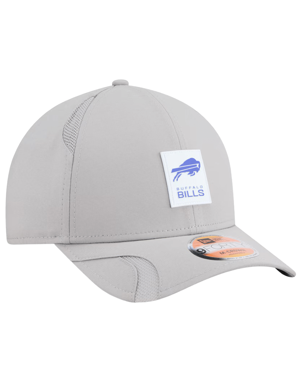 New Era Caps Buffalo Bills New Era NFL 25 Sideline 9FORTY M-Crown Snapback Hat - Grey