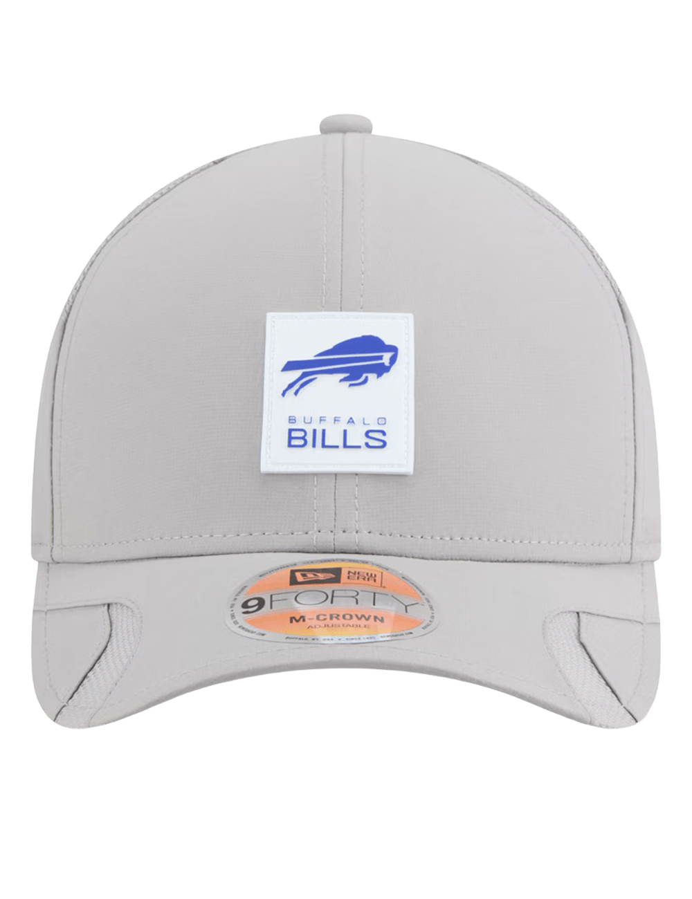 New Era Caps Buffalo Bills New Era NFL 25 Sideline 9FORTY M-Crown Snapback Hat - Grey