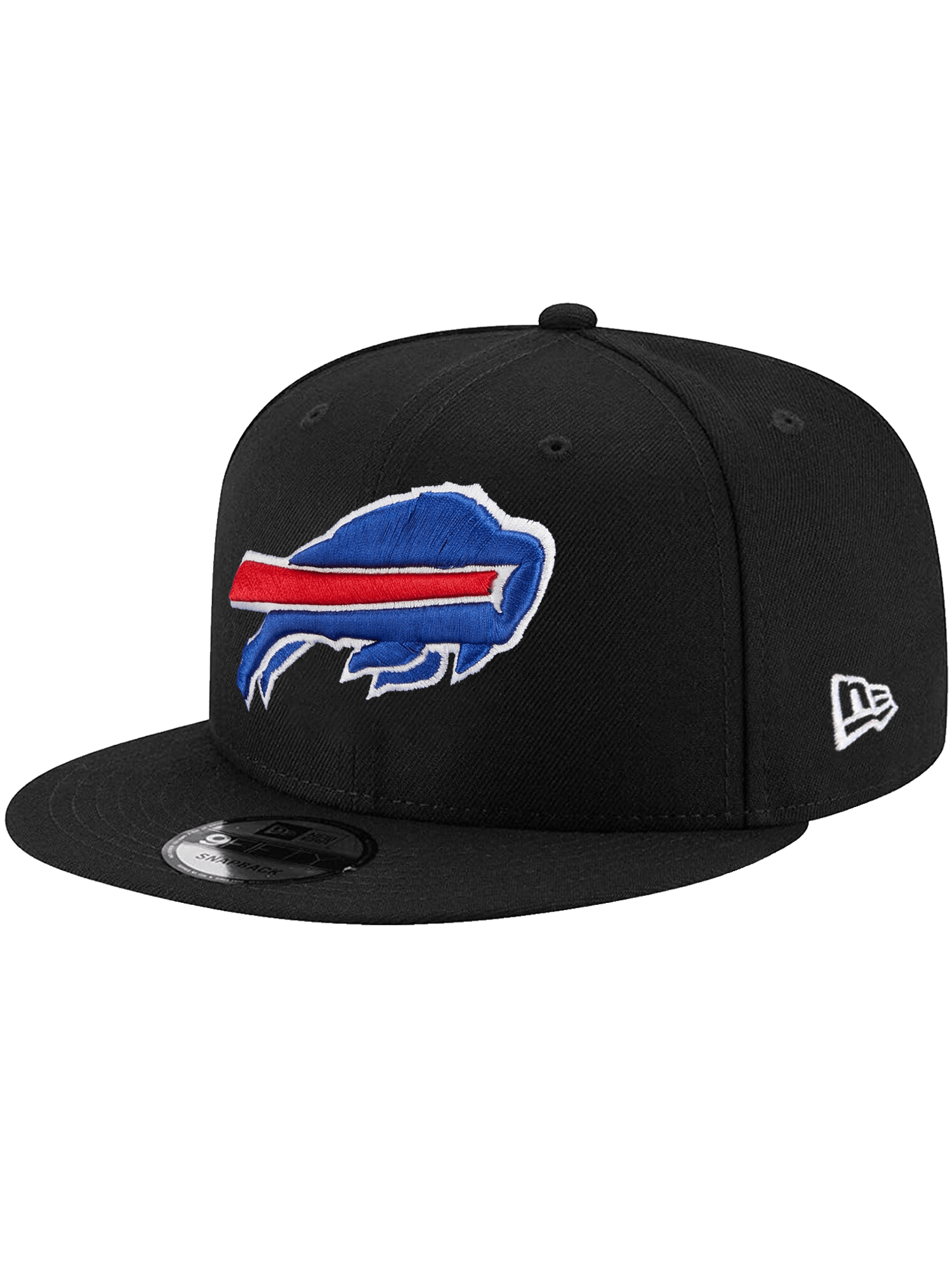 New Era Caps Buffalo Bills New Era NFL 75th Ann Patch 9FIFTY Snapback Hat - Black