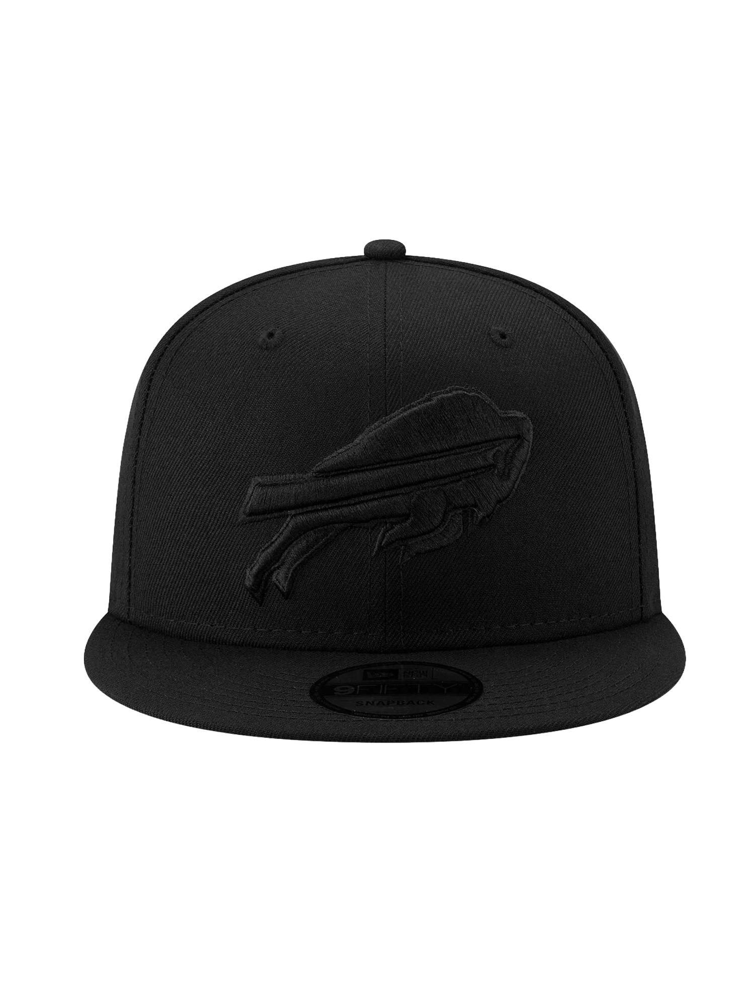 New Era Caps Buffalo Bills New Era NFL Black On Black 9FIFTY Snapback Hat
