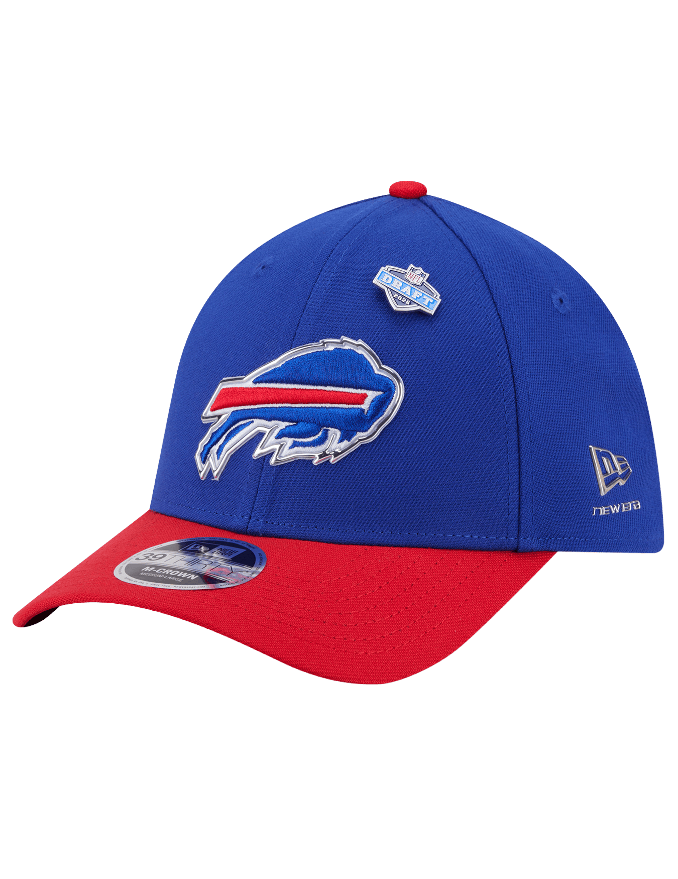New Era Caps Buffalo Bills New Era NFL Draft 26 39THIRTY M-Crown Stretch-Fit Hat