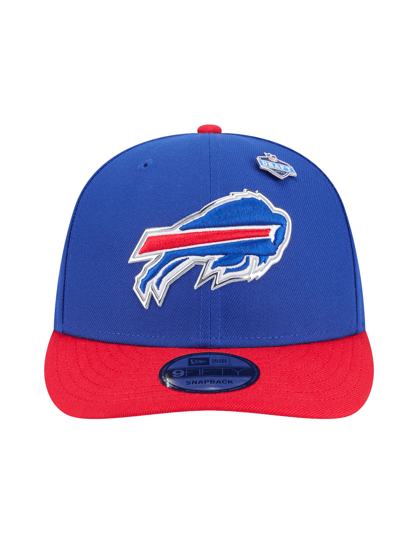 New Era Caps OSFM Buffalo Bills New Era NFL Draft 26 9FIFTY Pre-Curved Snapback Hat