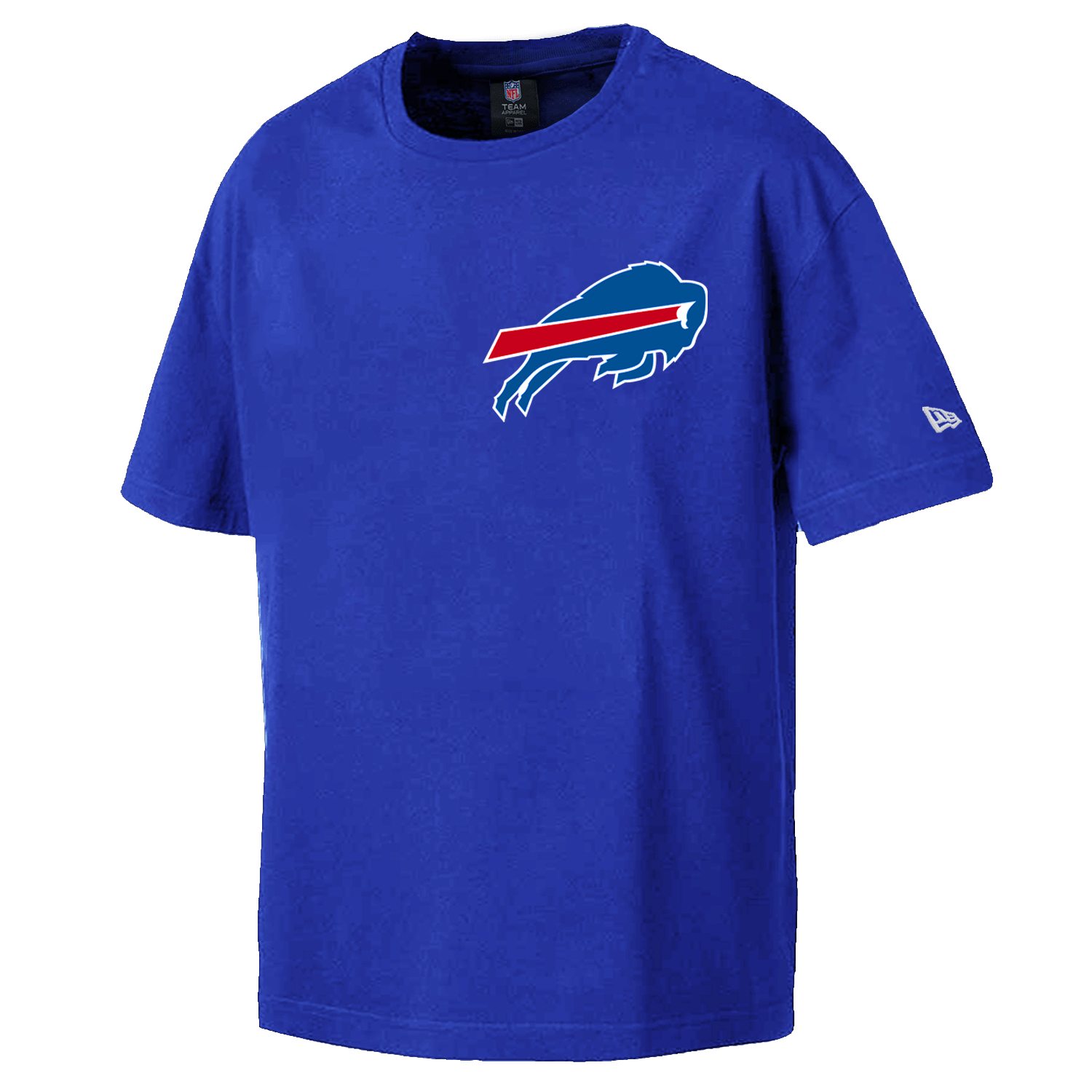 New Era T-Shirts Buffalo Bills New Era NFL Logo Select Oversized T-Shirt - Blue
