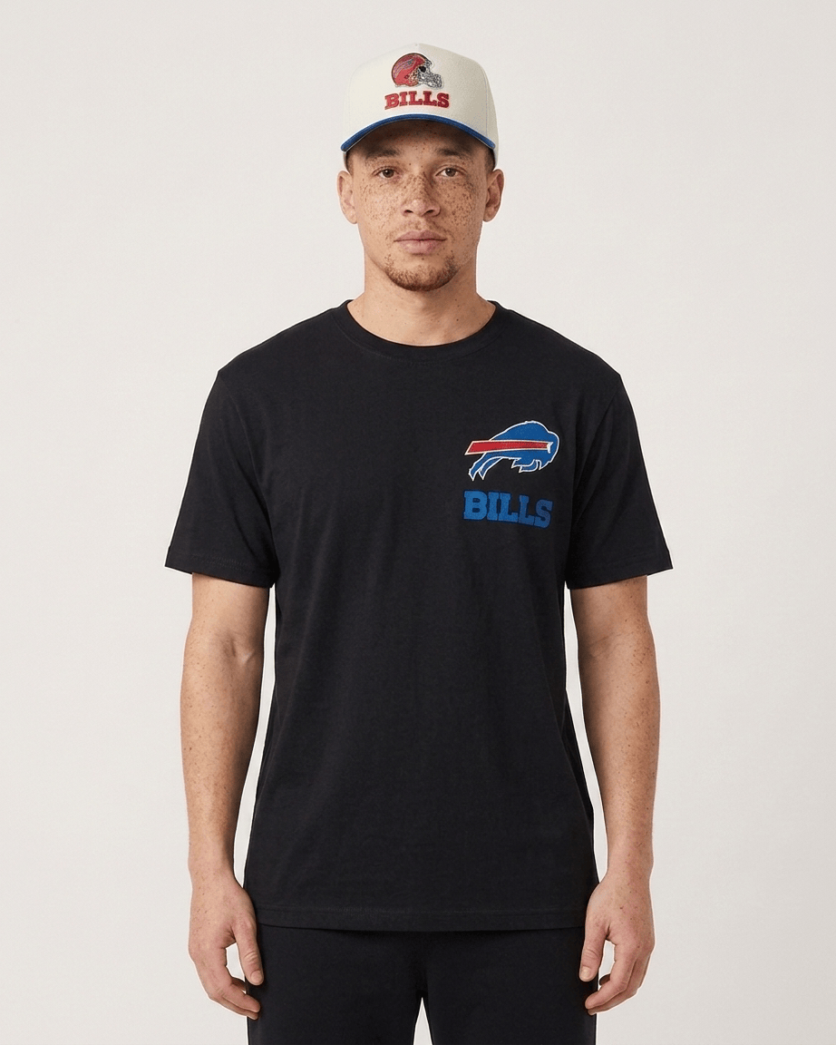 US Sports HQ Bundles Buffalo Bills NFL T-Shirt & Hat Bundle