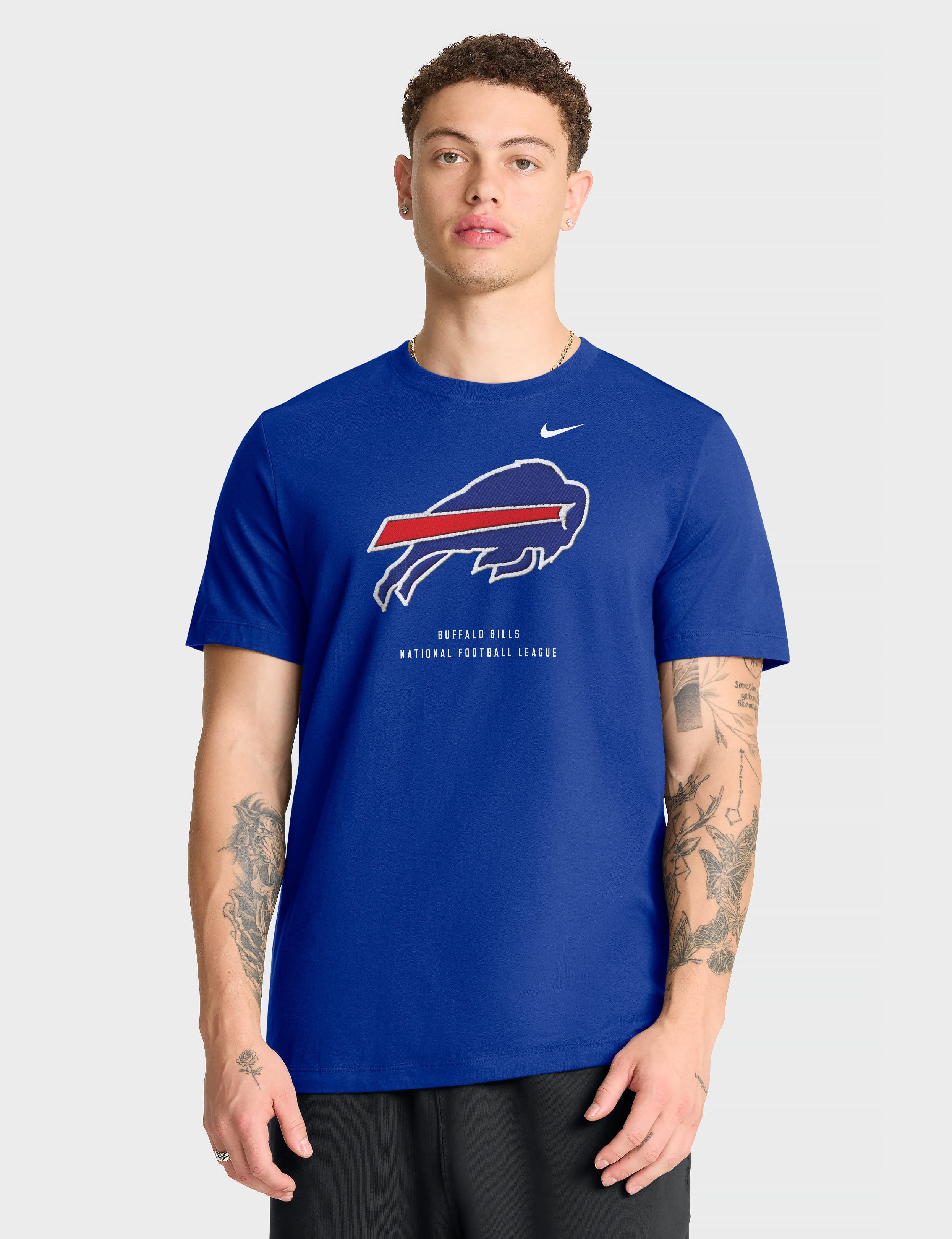 Nike T-Shirts Buffalo Bills Nike NFL Property Of Cotton T-Shirt - Blue