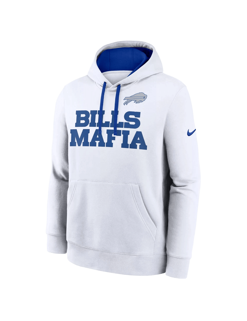 Nike Jumpers Buffalo Bills Nike NFL Rivalries Fleece Hoodie Jumper - White