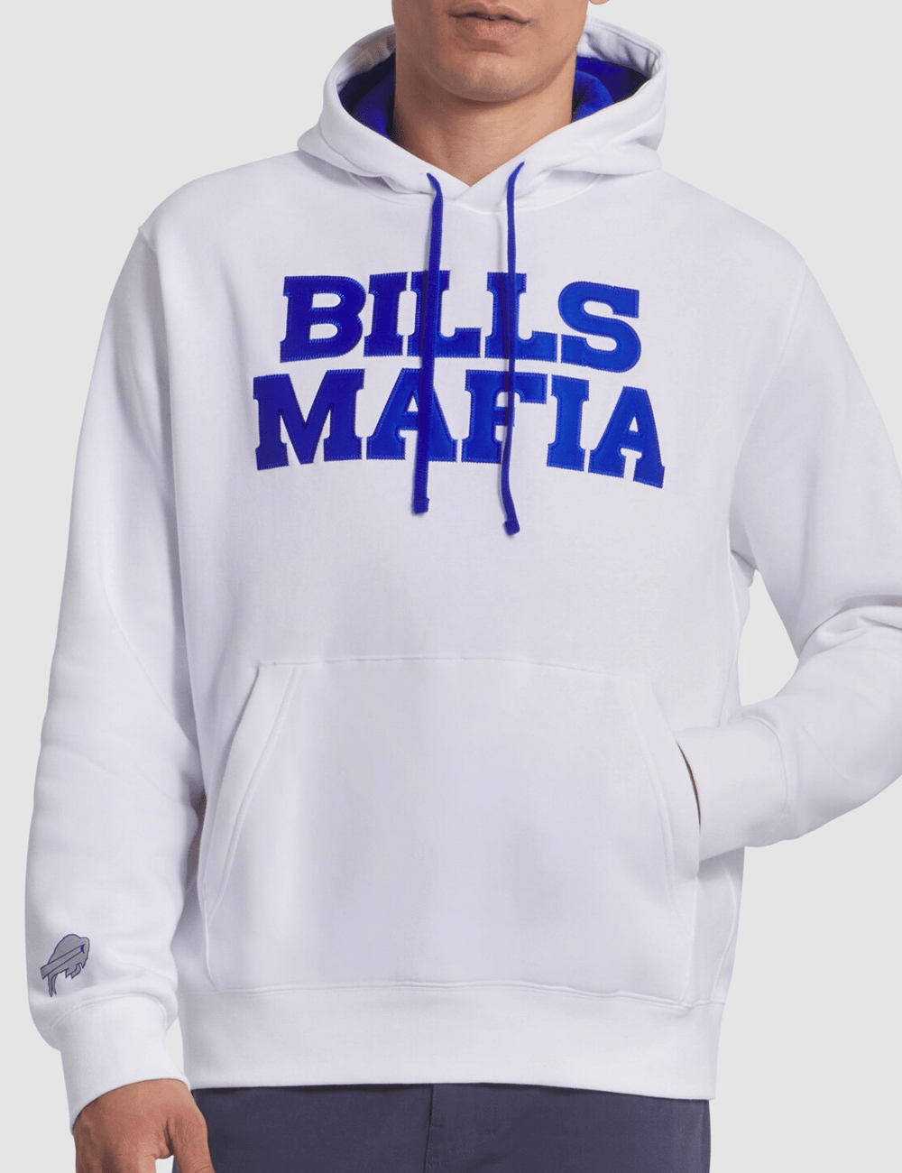 Nike Jumpers Buffalo Bills Nike NFL Rivalries Fleece Hoodie Jumper - White