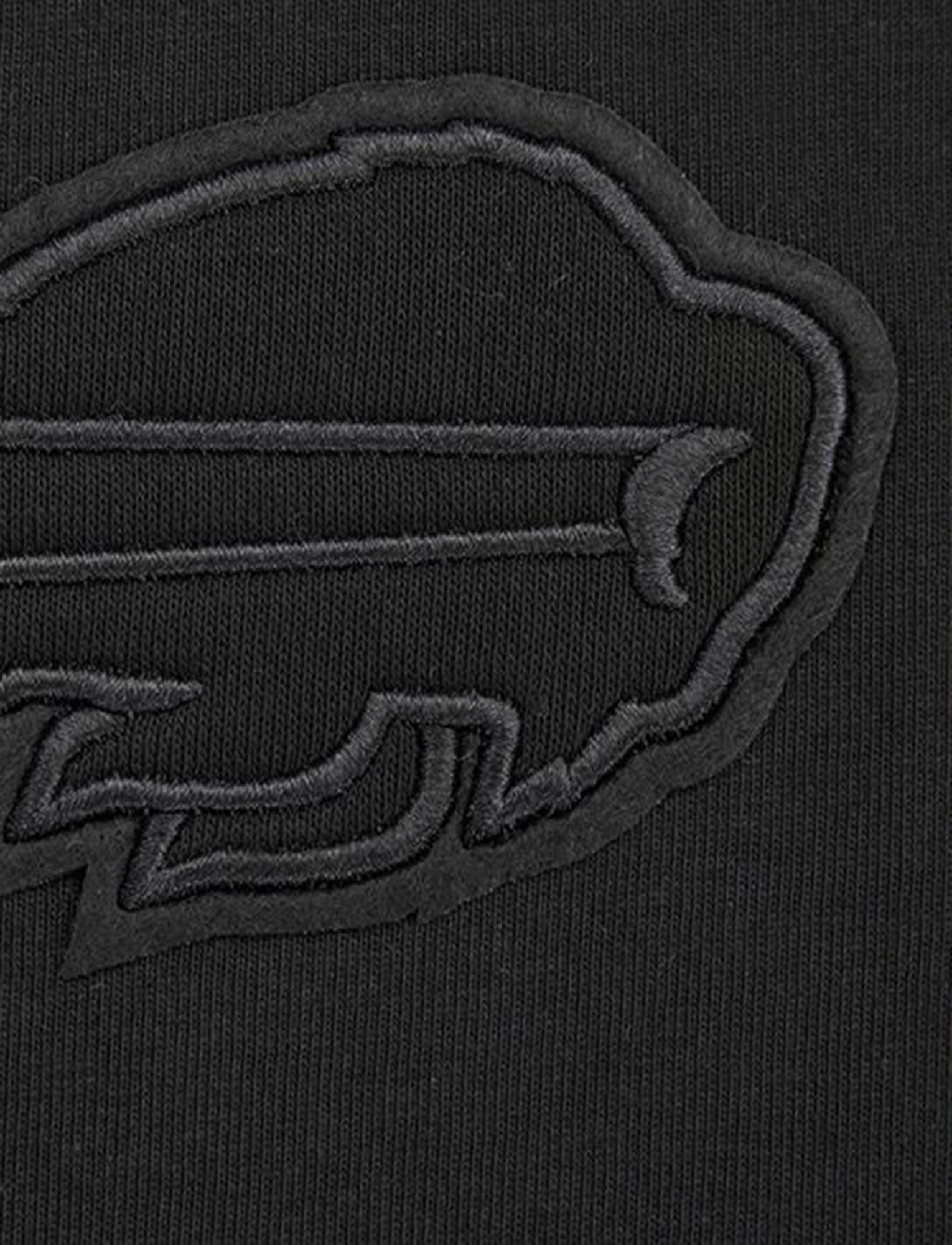 Pro Standard T-Shirts Buffalo Bills Pro Standard NFL Tonal Drop Shoulder Flex T-Shirt - Black