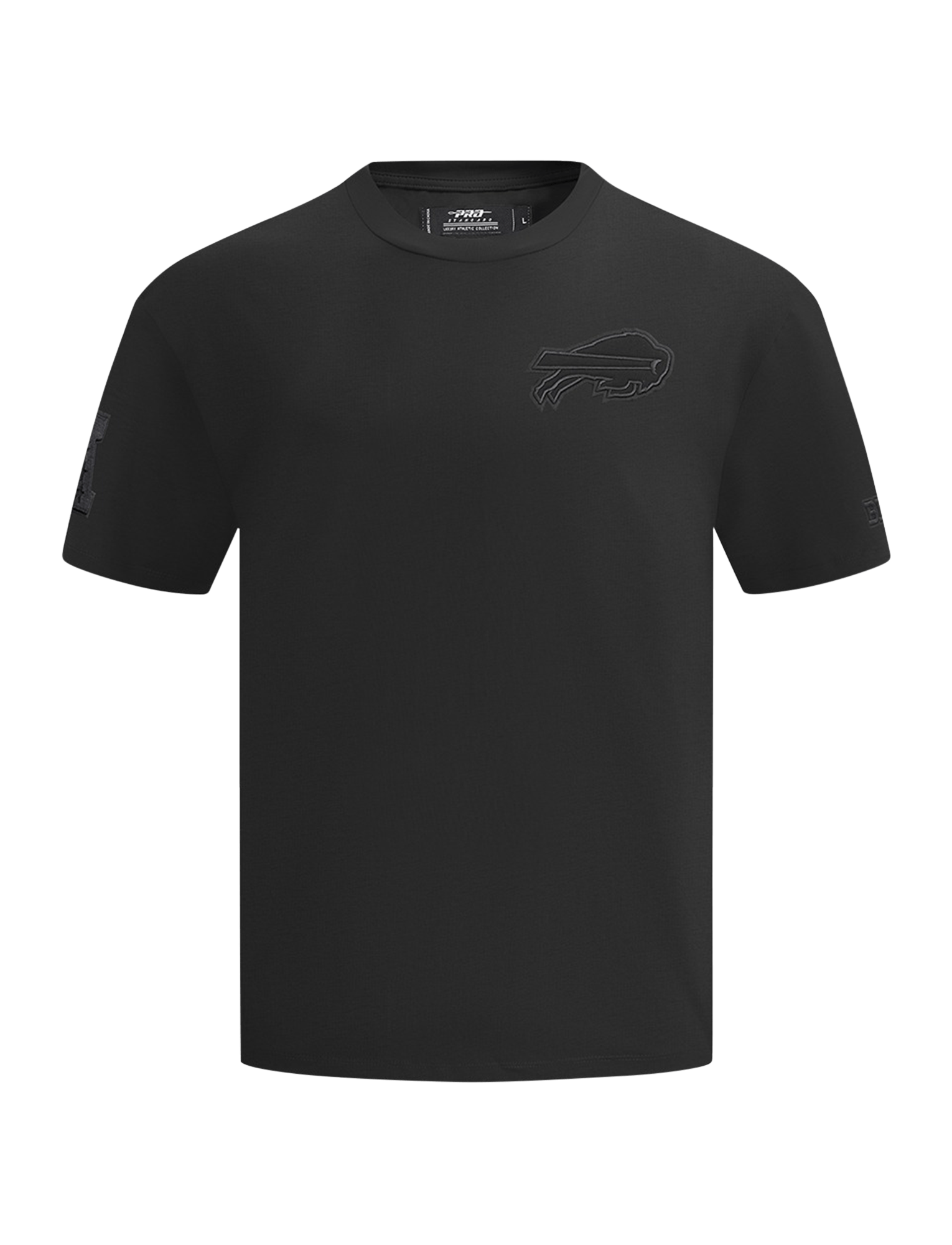 Pro Standard T-Shirts Buffalo Bills Pro Standard NFL Tonal Drop Shoulder Flex T-Shirt - Black