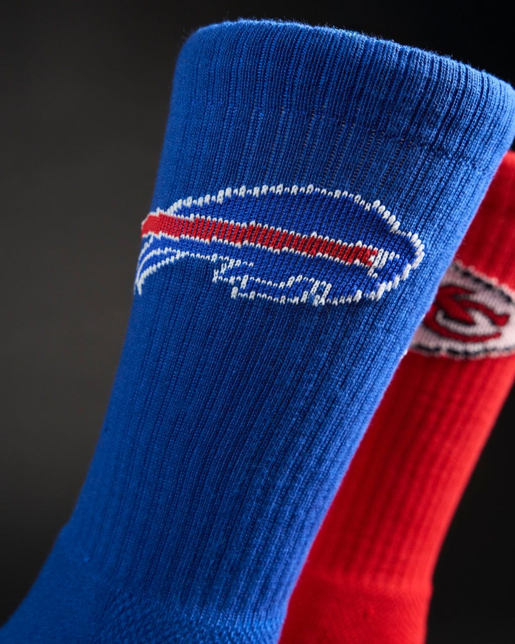 Strideline Socks Large (9-12 US) Buffalo Bills Strideline NFL Team Premier Flex-Stretch Crew Socks