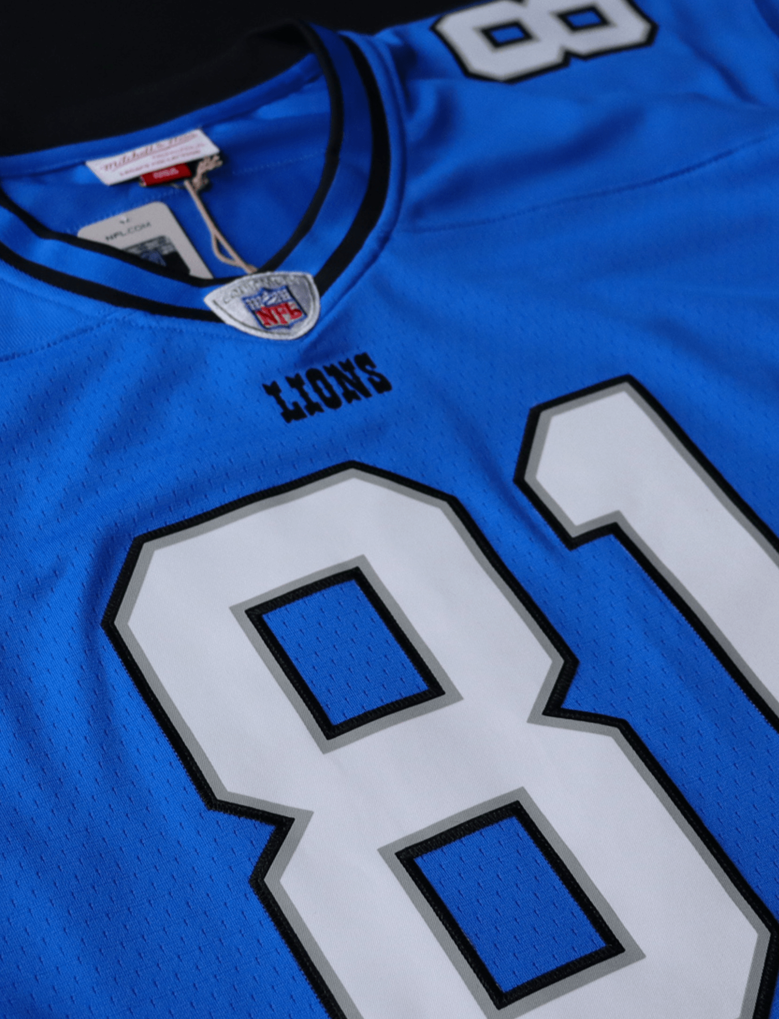 Mitchell And Ness Jerseys Calvin Johnson Detroit Lions Mitchell & Ness NFL 2007 Legacy Jersey - Blue