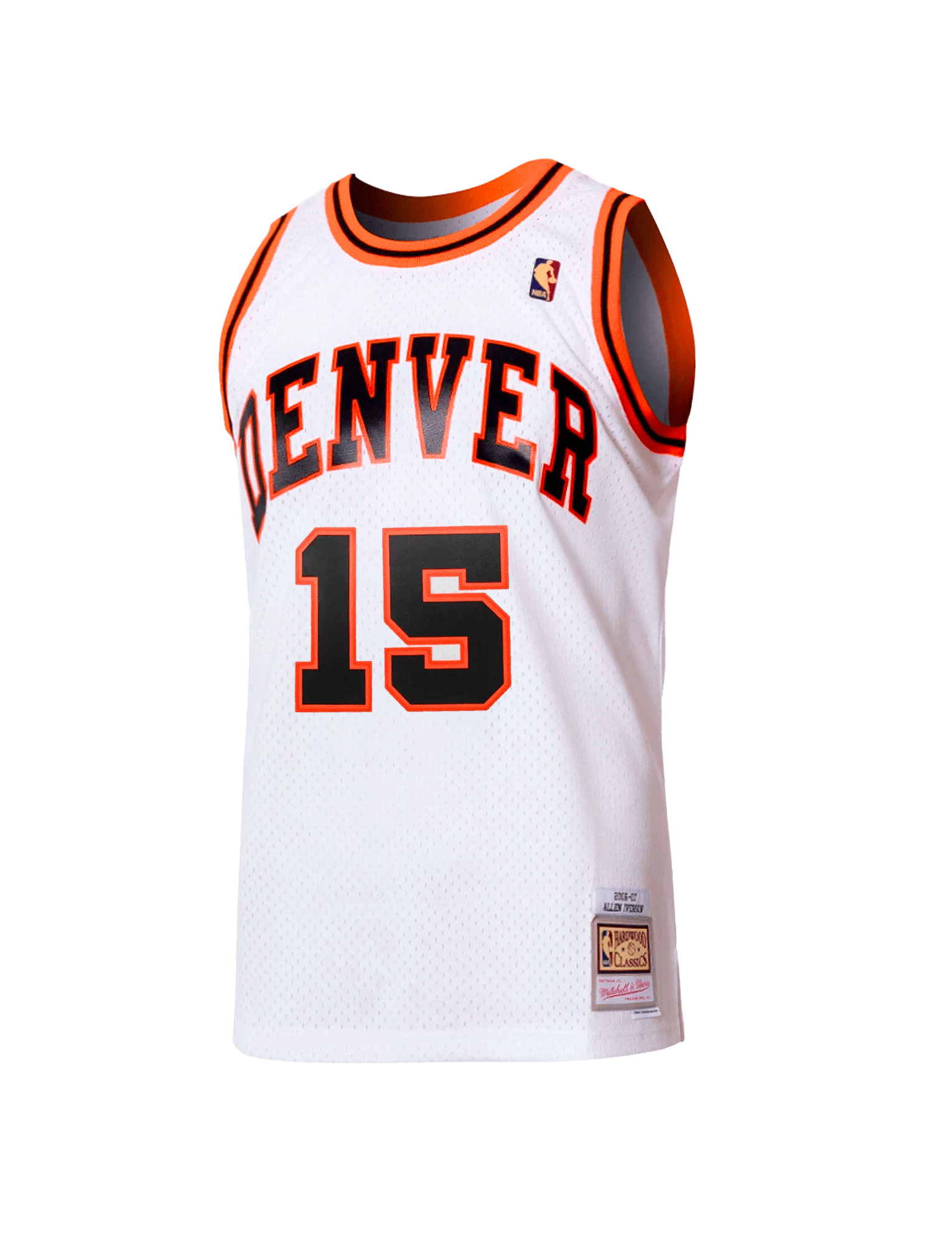 Mitchell And Ness Jerseys Carmelo Anthony Denver Nuggets Mitchell & Ness NBA 06 Swingman Jersey - White