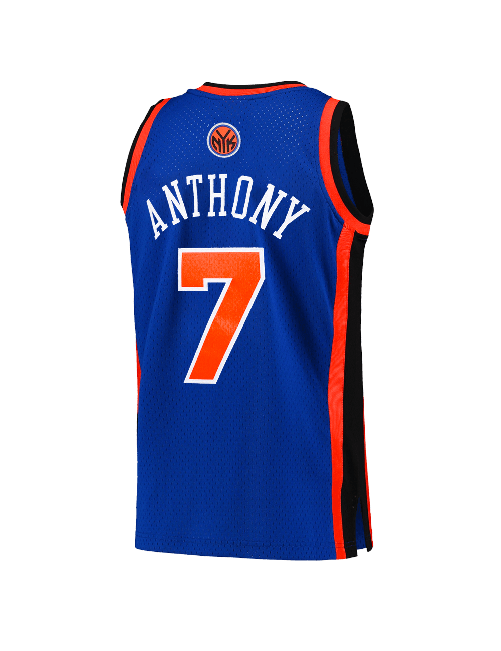 Mitchell And Ness Jerseys Carmelo Anthony New York Knicks Mitchell & Ness NBA 10-11 HWC Swingman Jersey - Blue