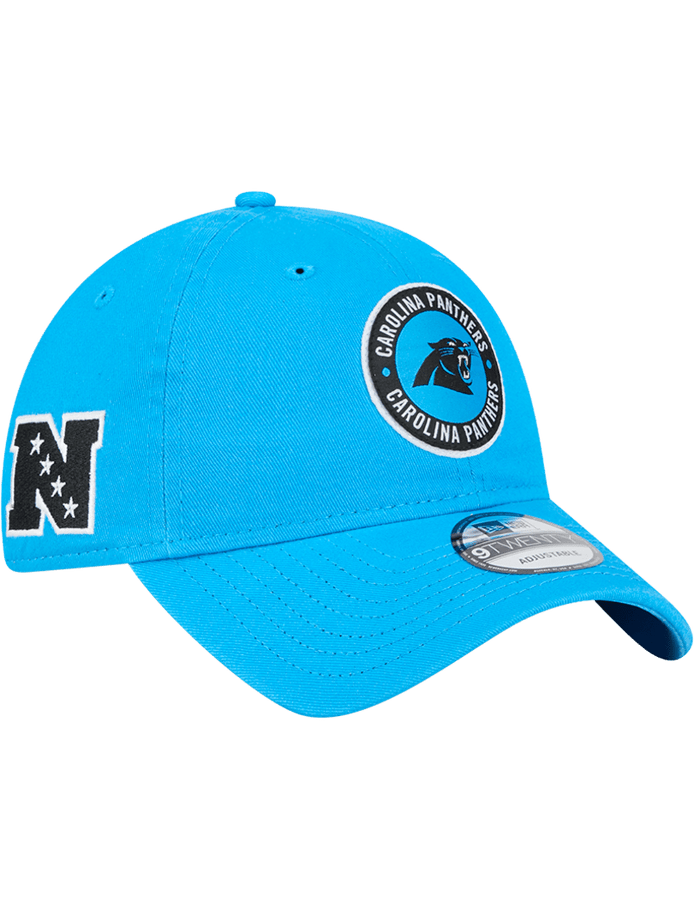 New Era Caps Carolina Panthers New Era NFL 24 Sideline 9TWENTY Strapback Hat