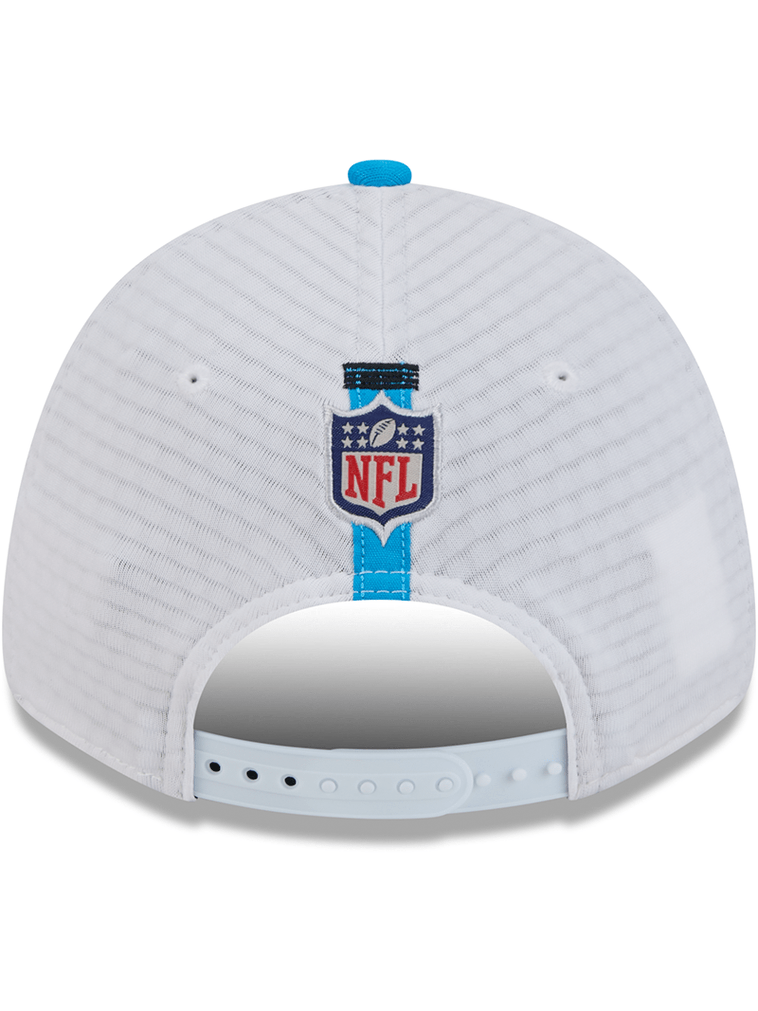 New Era Caps Carolina Panthers New Era NFL 24 Training 9FORTY Stretch-Snapback Hat - White